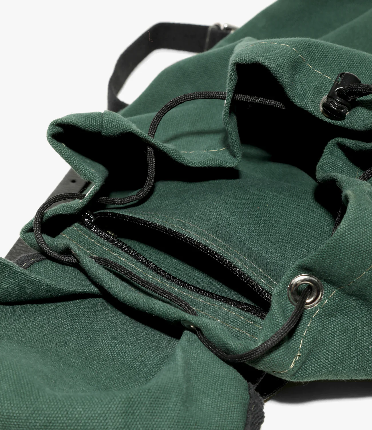 Day Pack – Green 18oz Canvas - Image 4