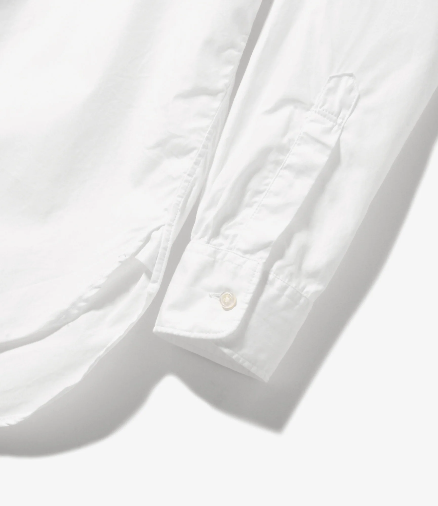 19th Century Button Down Shirt – White Broadcloth - Image 4