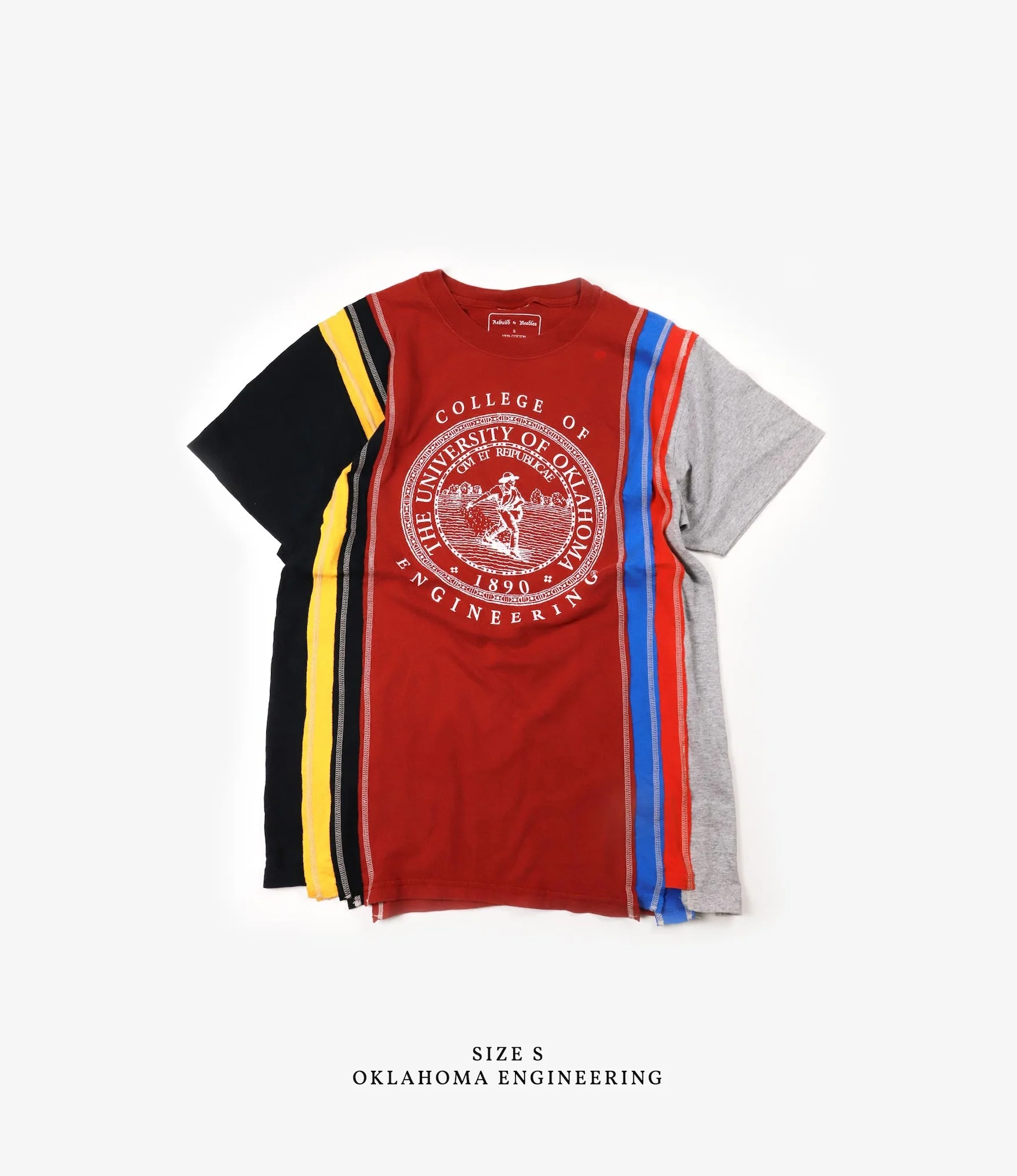 7 Cuts T-Shirt – Assorted College Prints - Image 5