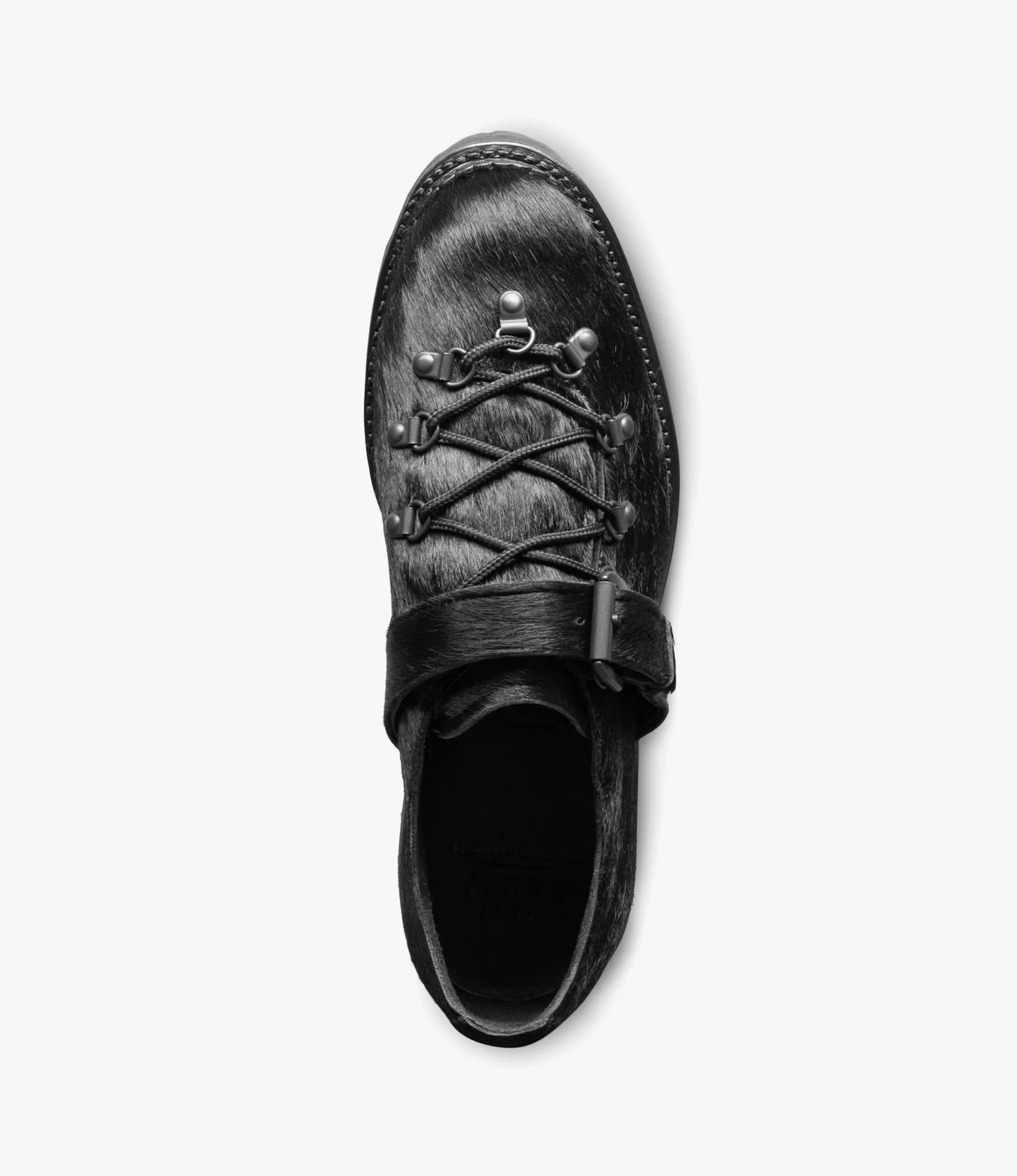 Adirondack Low Hiker Shoe – Black Pony Hair - Image 6