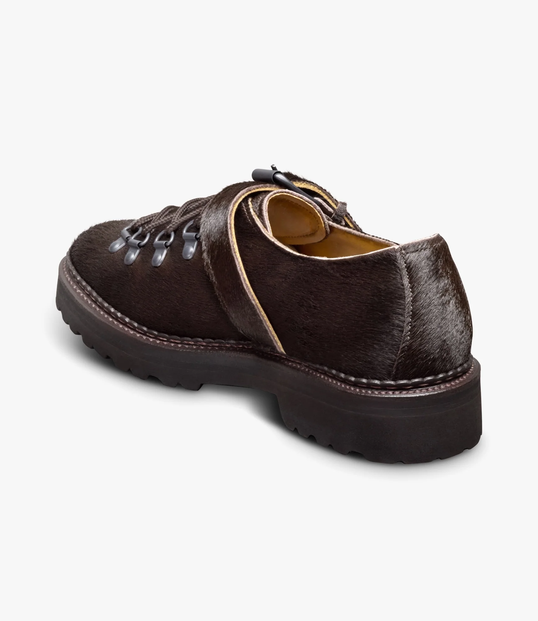 Adirondack Low Hiker Shoe – Brown Pony Hair - Image 3