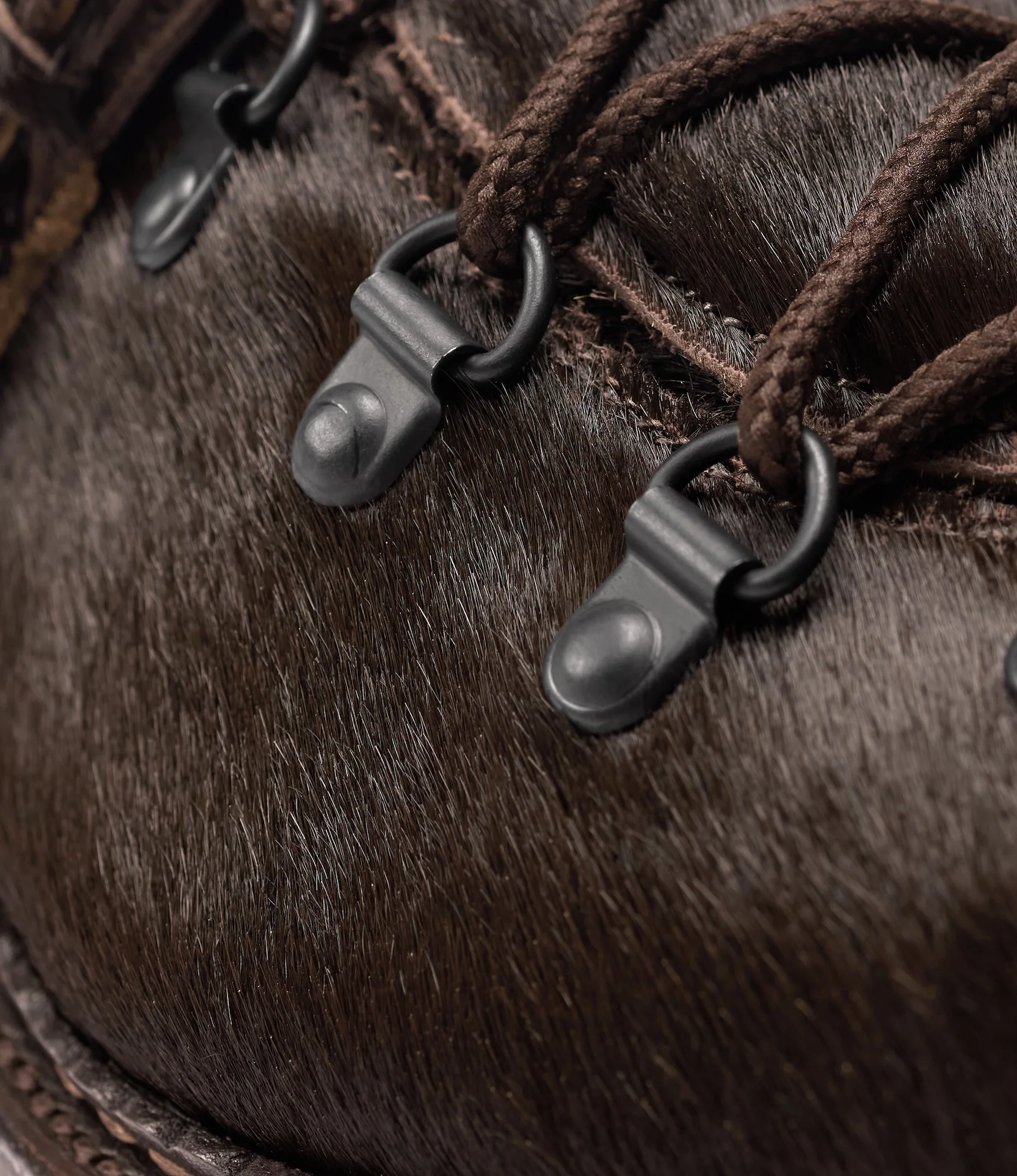 Adirondack Low Hiker Shoe – Brown Pony Hair - Image 7