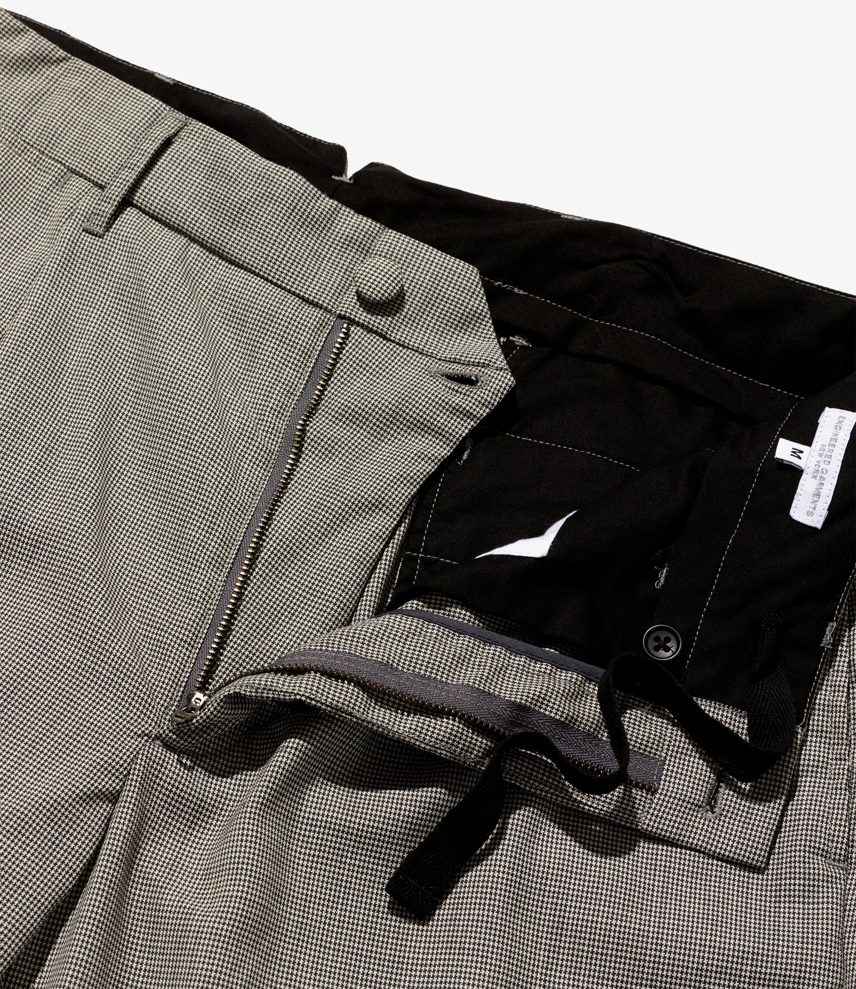 Andover Pant – Grey Micro Houndstooth Tropical Wool - Image 4