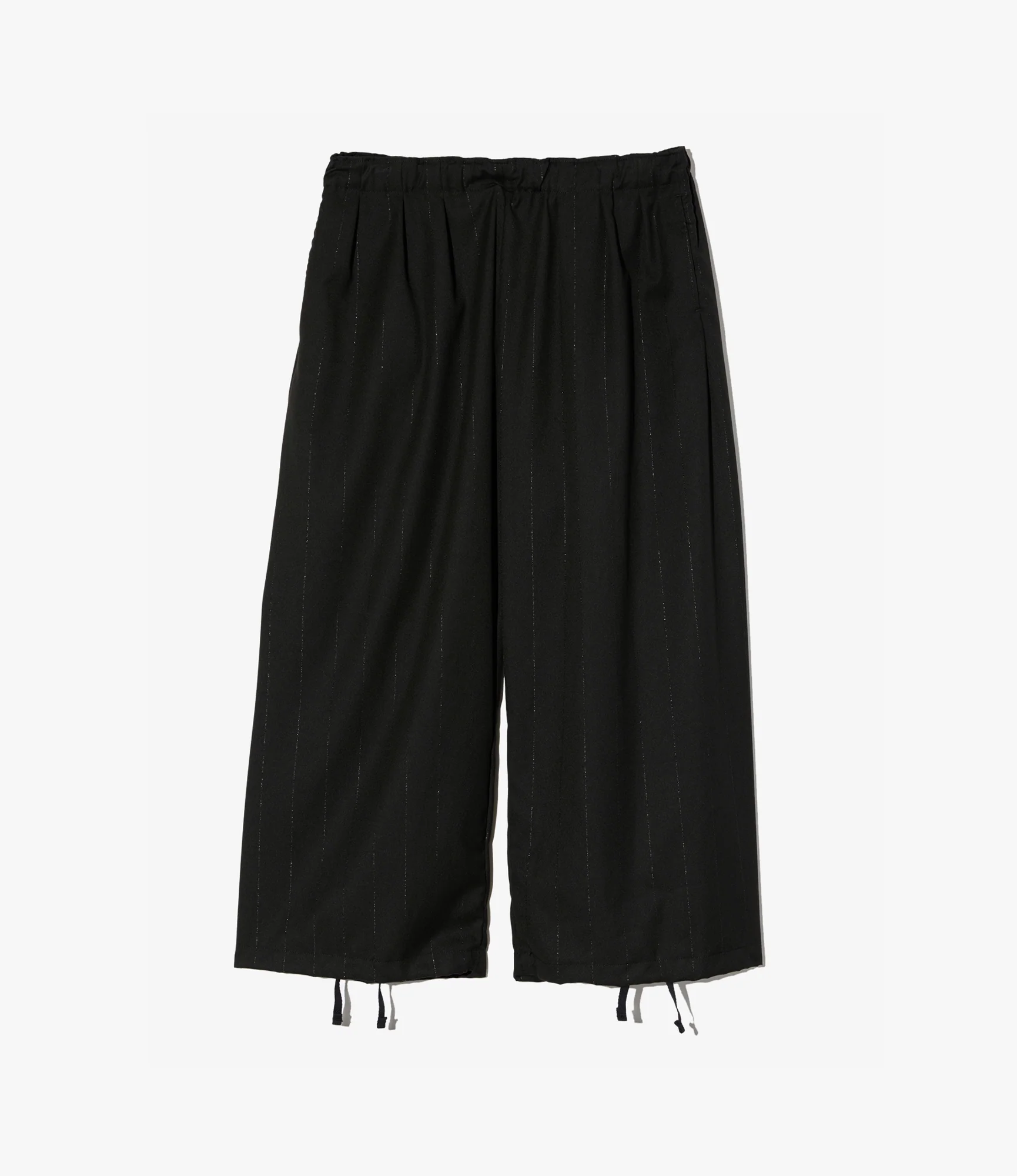Balloon Pant – Black Striped Lurex
