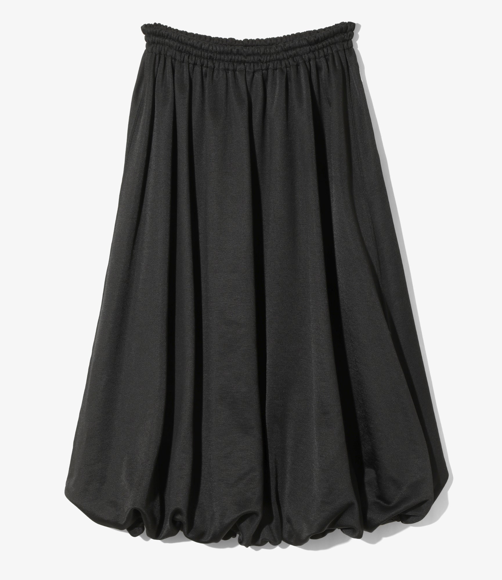 Balloon Track Skirt - Black Jersey - Image 6