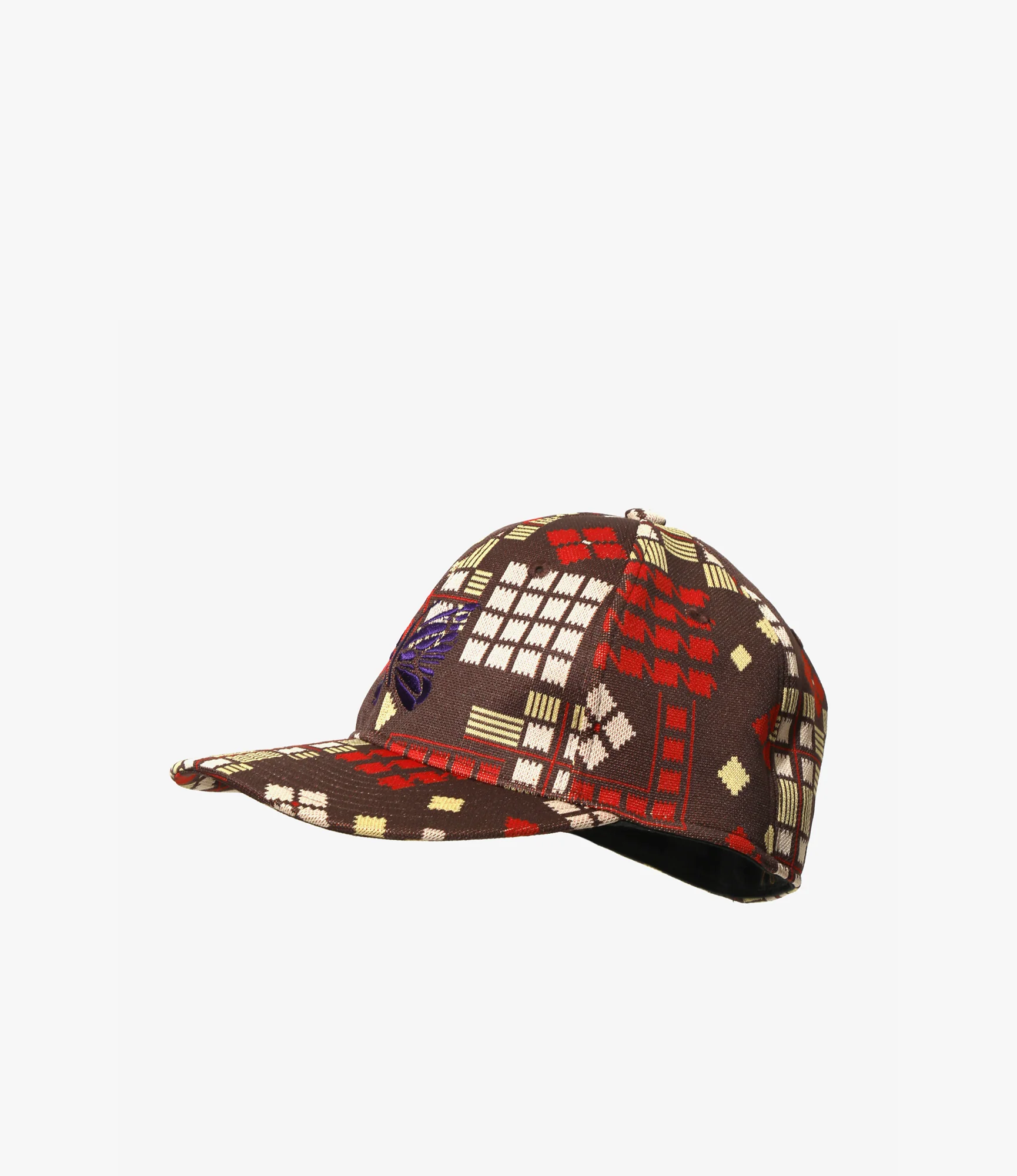 Baseball Cap – Brown Jacquard