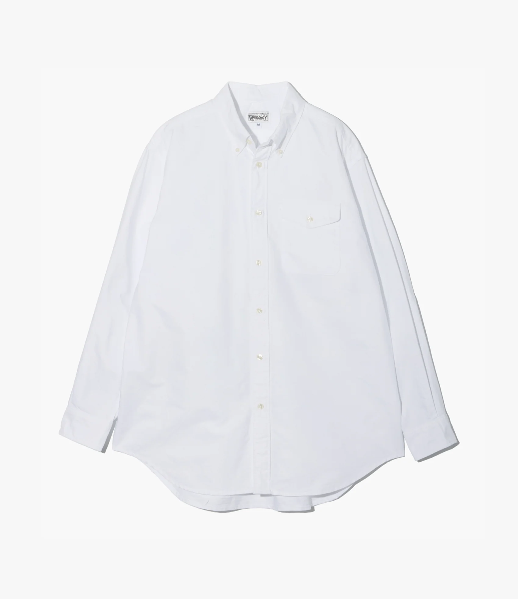 Button Down Shirt – White Oxford Cloth