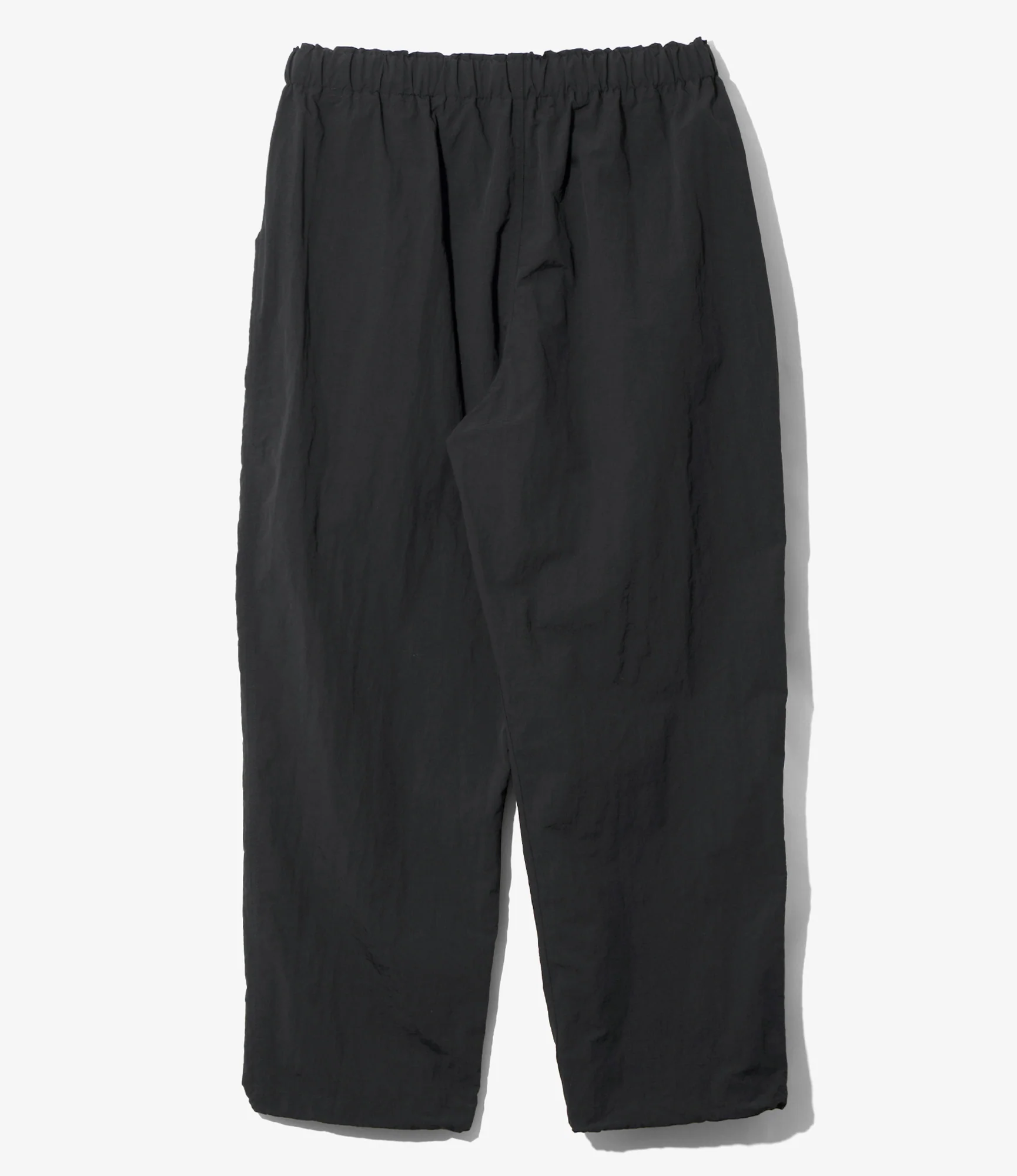 Belted Centre Seam Pant – Black Ripstop Nylon - Image 4