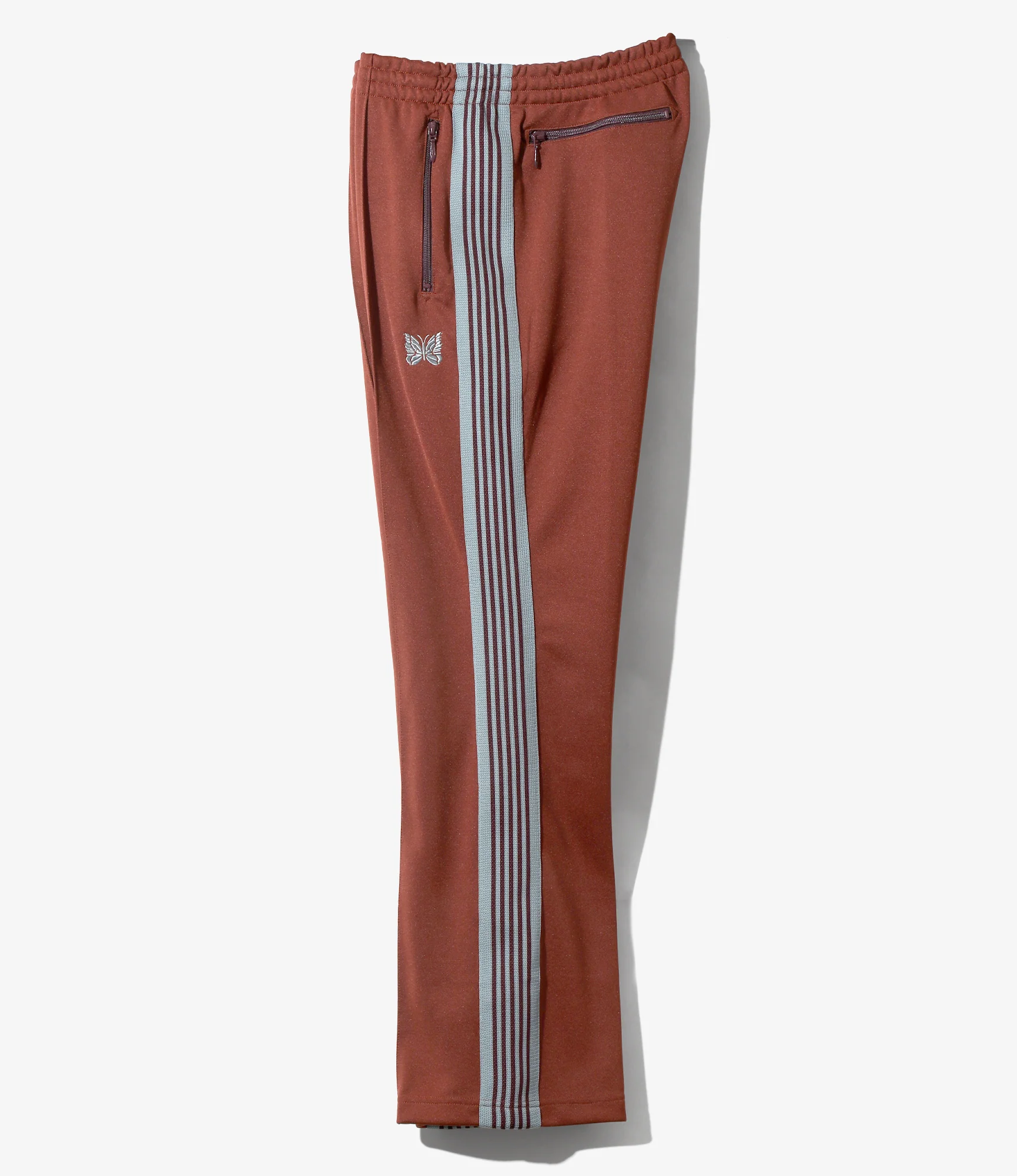 Boot-Cut Track Pant – Rust Poly Smooth - Image 3