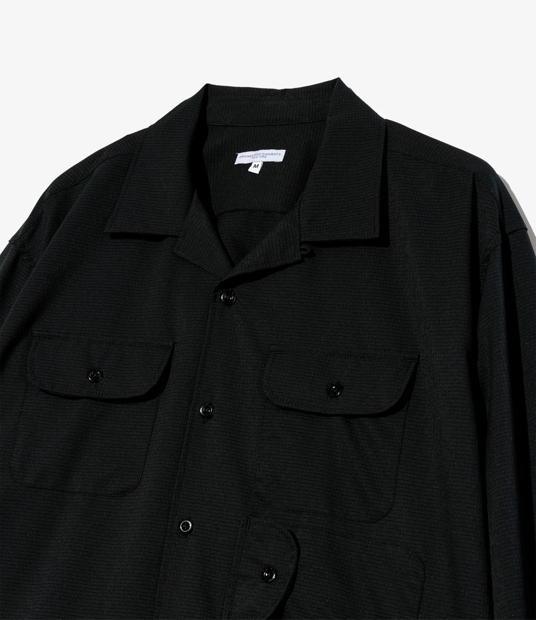 Bowling Shirt – Black Mesh - Image 3