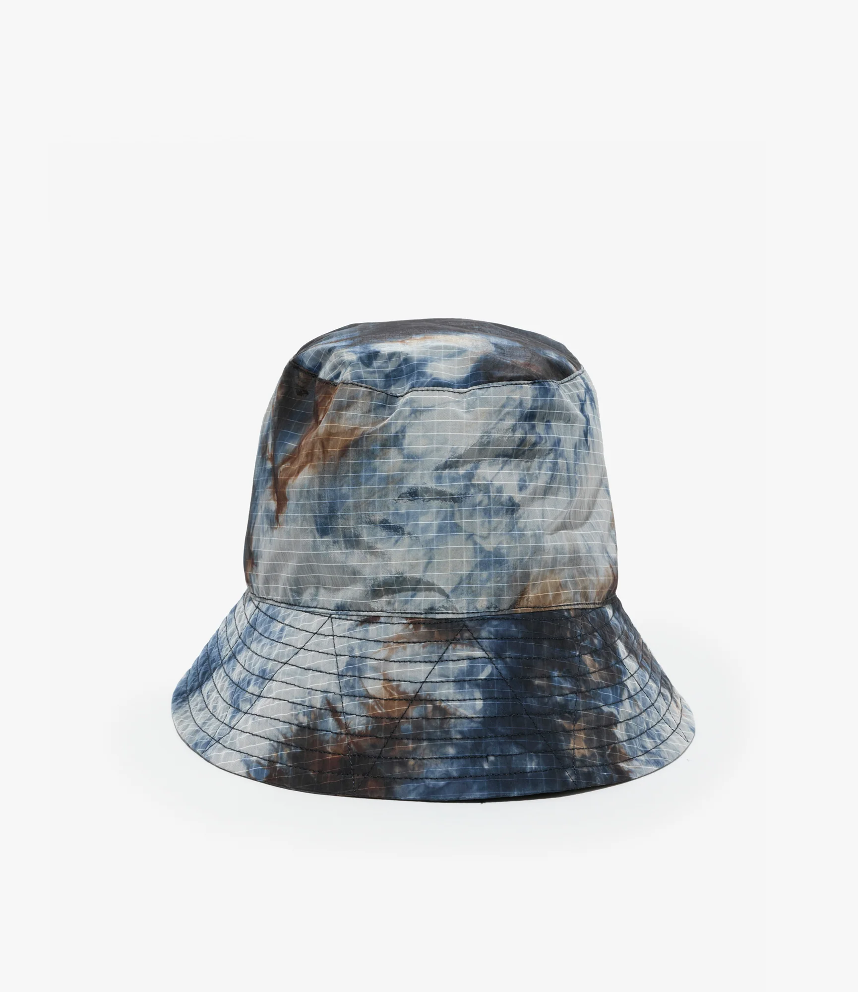 Bucket Hat – Navy Tie Dye Ripstop Nylon