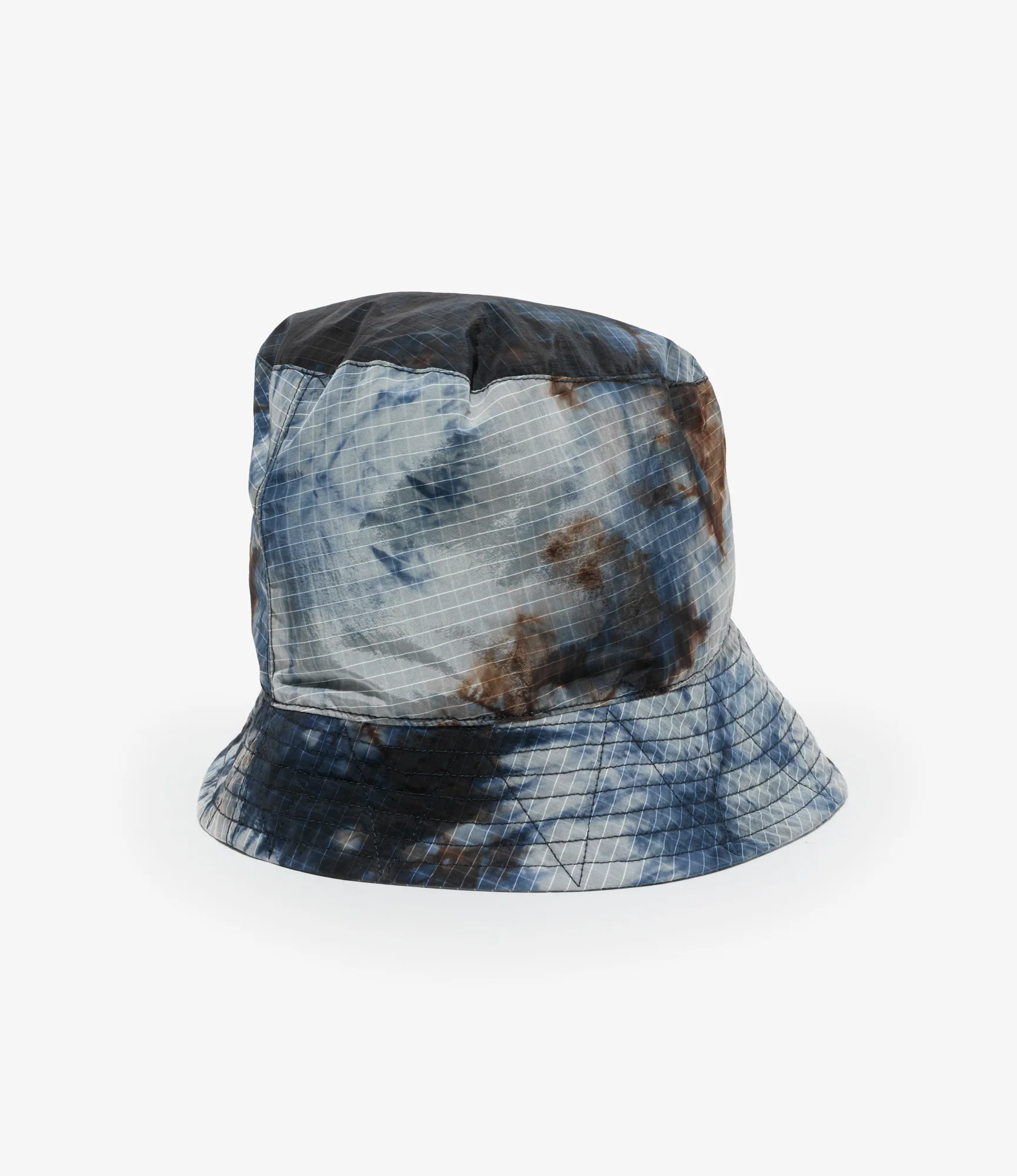 Bucket Hat – Navy Tie Dye Ripstop Nylon - Image 2