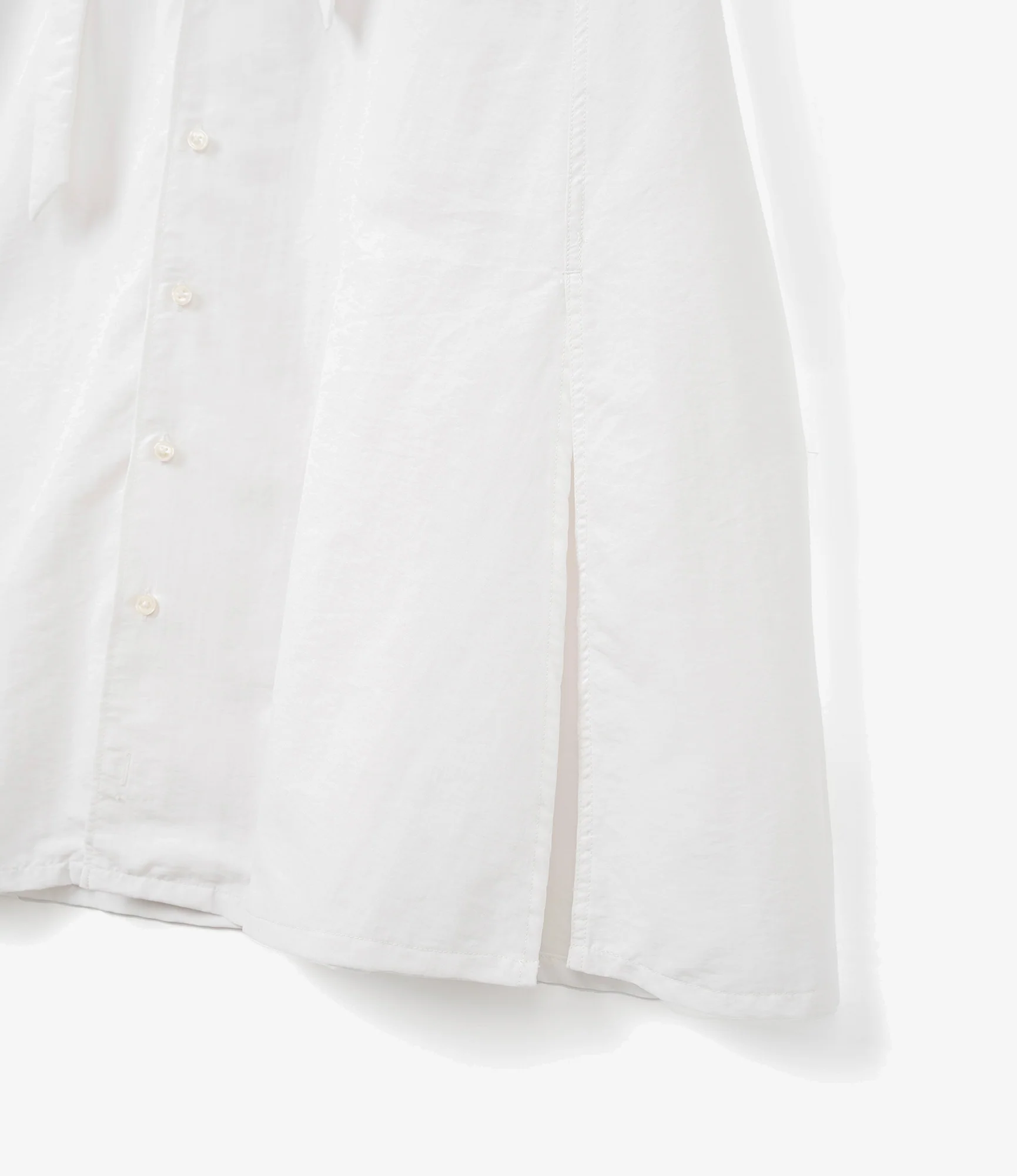 Button Down Dress – White 4-Ply Nylon Taslan - Image 6