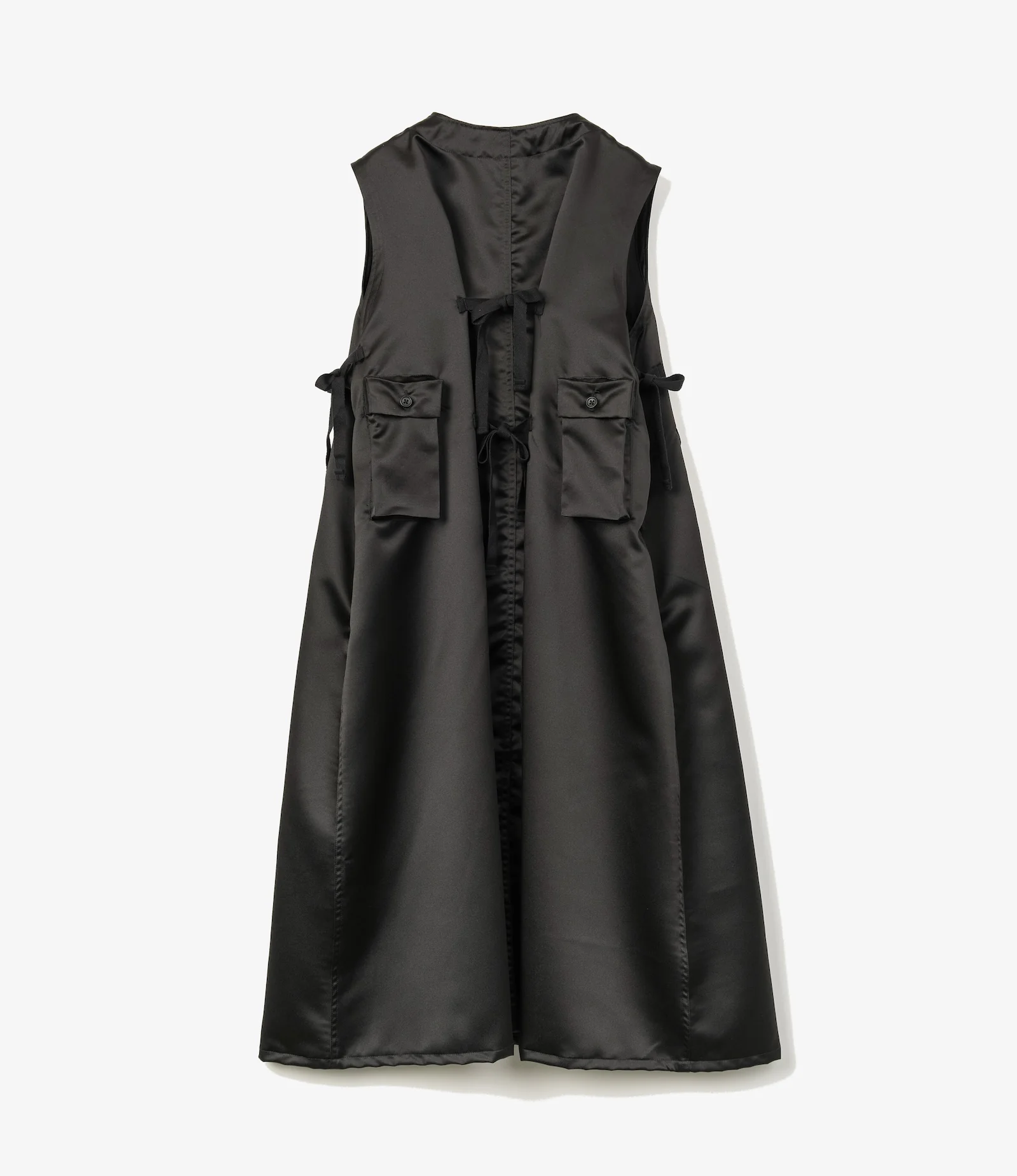 C-1 Dress – Black Mystique Satin - Image 3