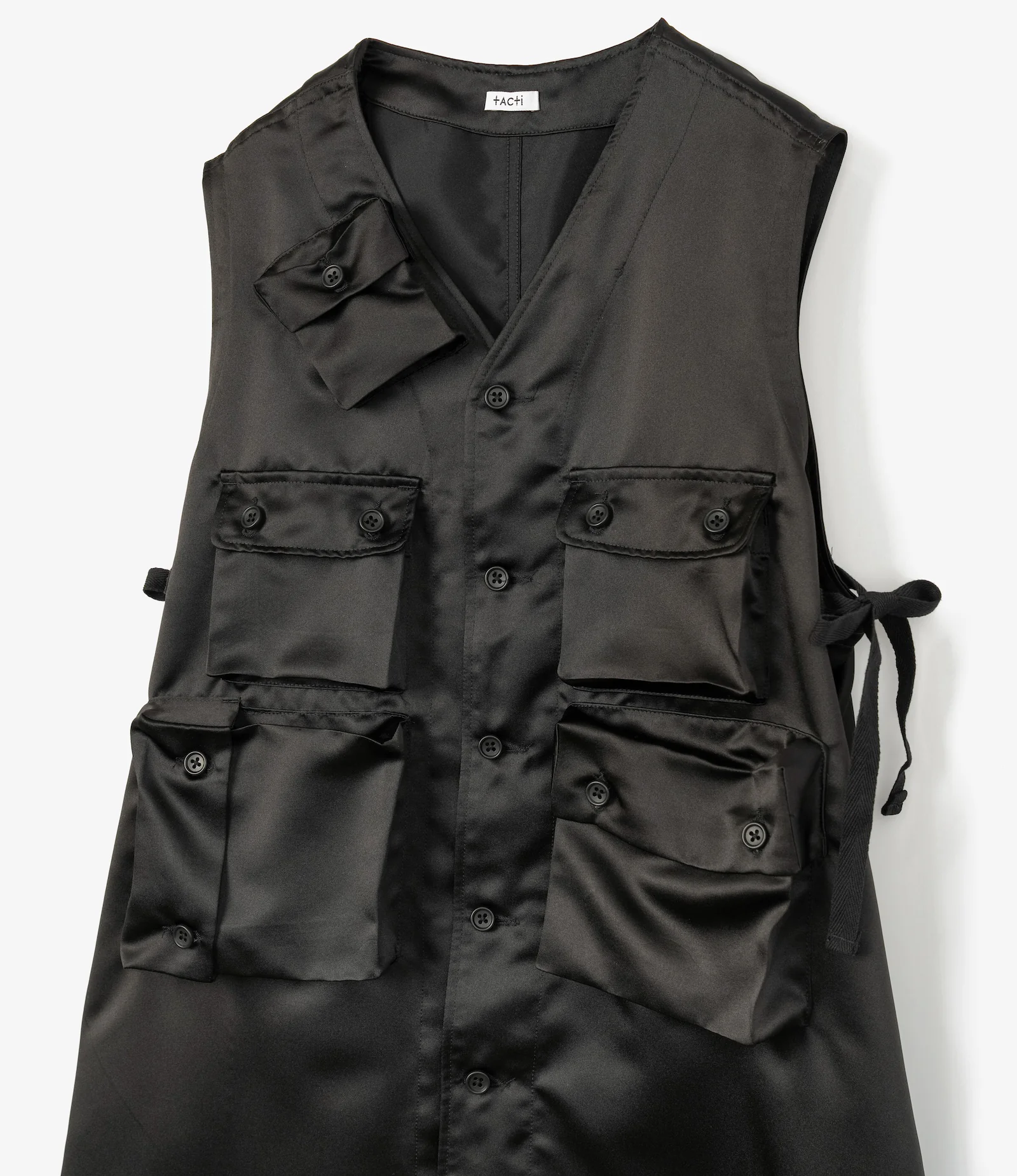 C-1 Dress – Black Mystique Satin - Image 4