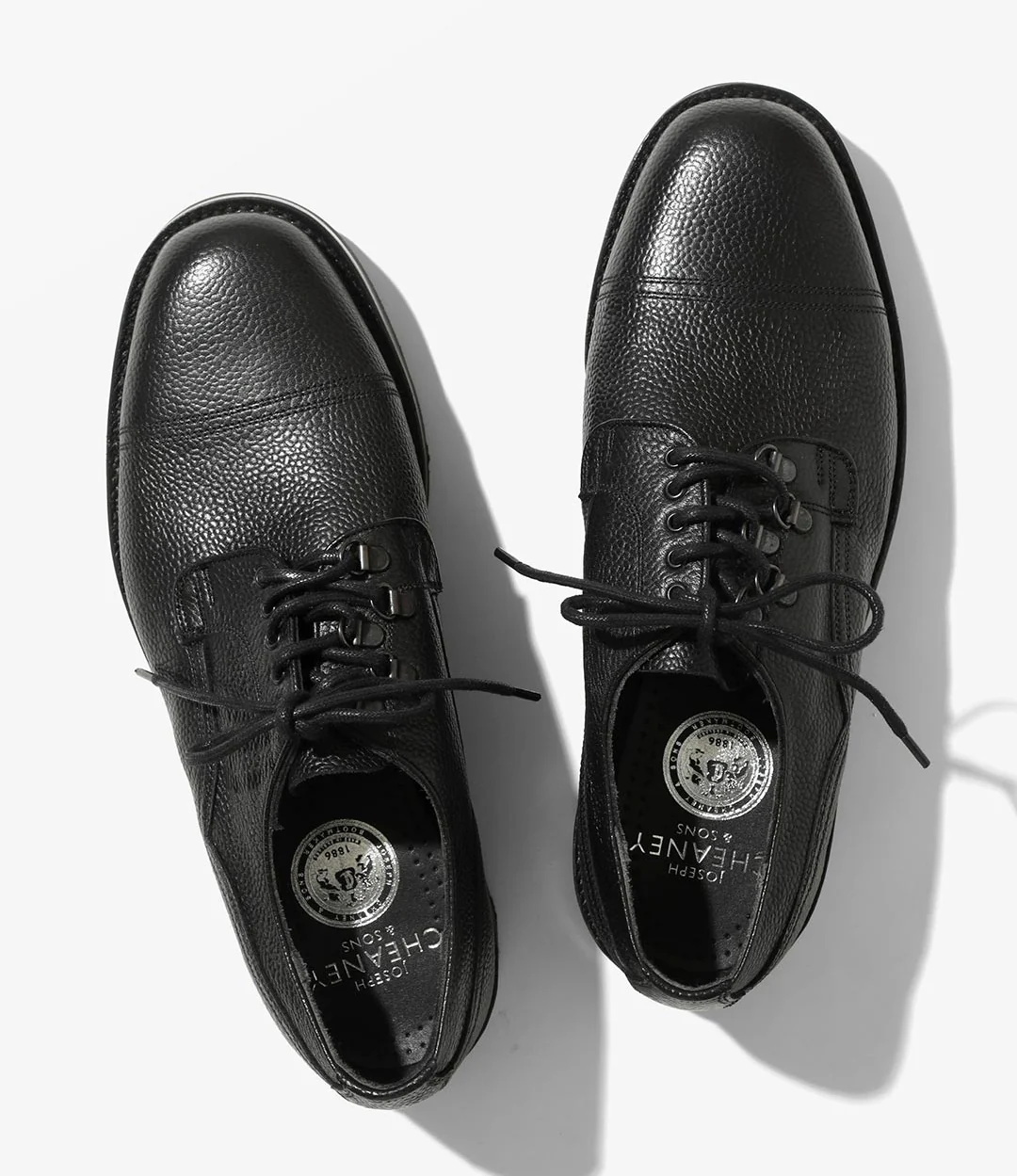 Cairngorm EG Derby – Black Leather - Image 4
