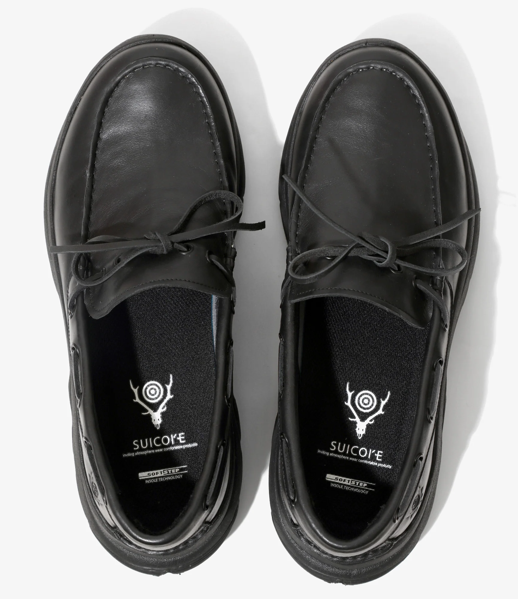 Camp Moccasin – Black Leather / eVent - Image 3