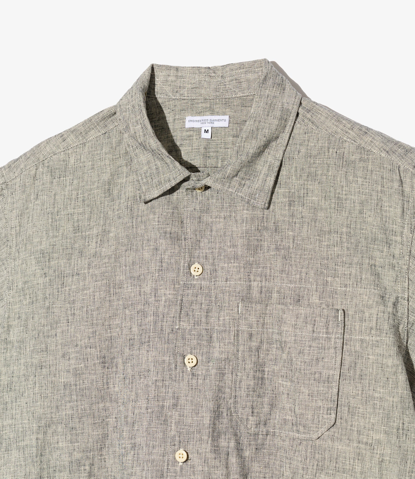 Camp Shirt – Heather Grey Melange - Image 4