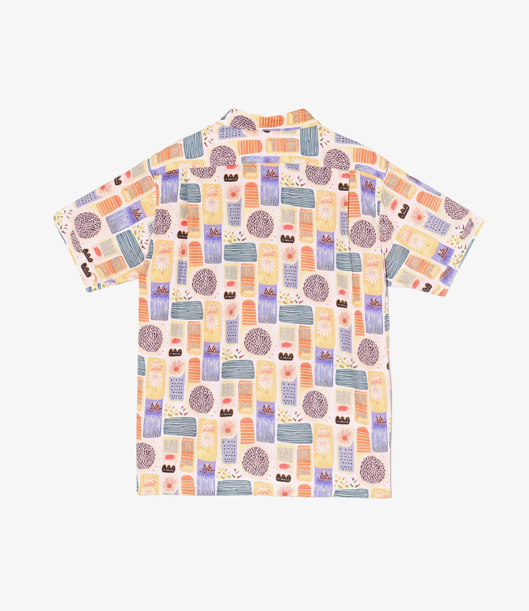Camp Shirt – Jamaican Print Tencel - Image 3