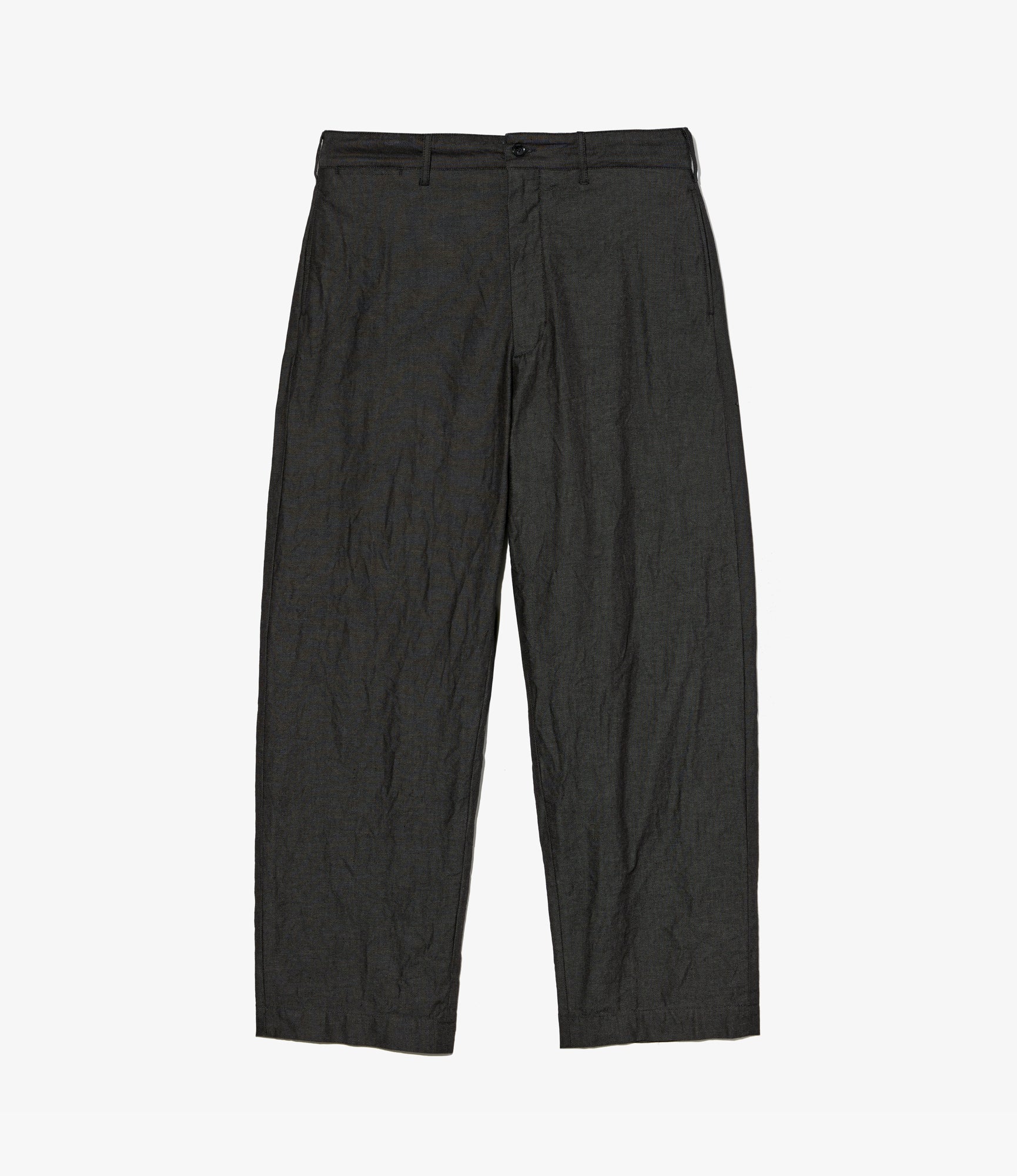 Chino Pant – Charcoal Heavy Oxford Cloth