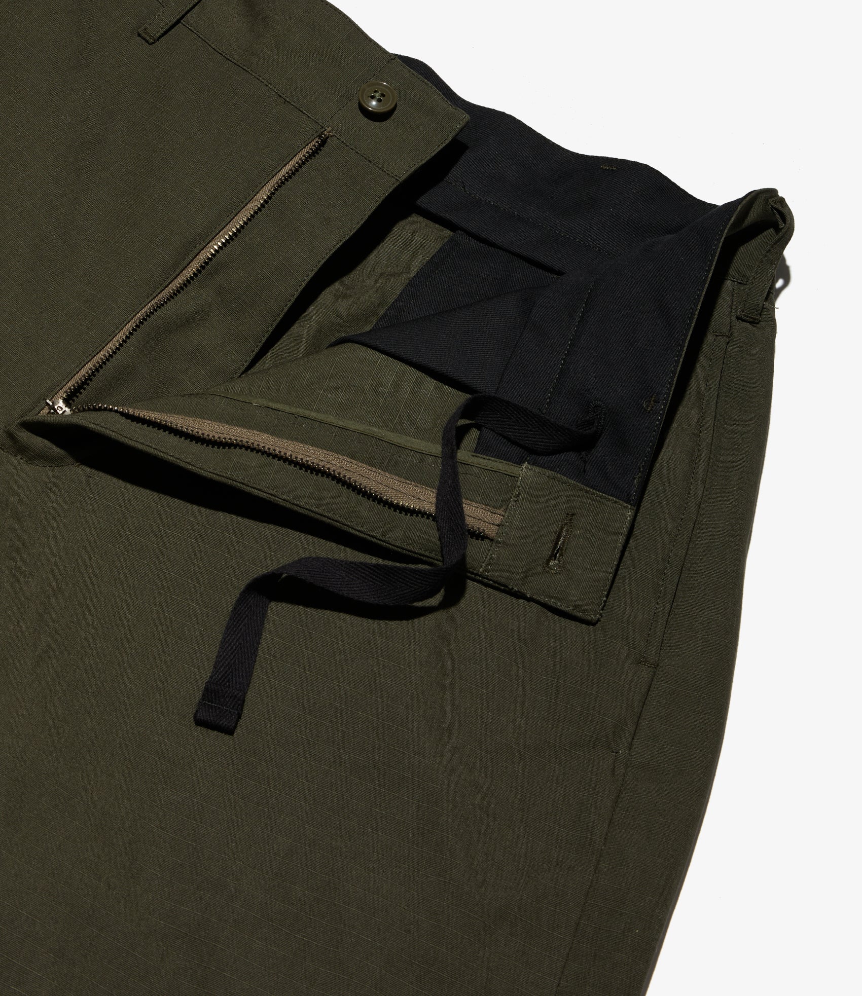 Chino Pant – Olive Heavy Ripstop Cotton - Image 2