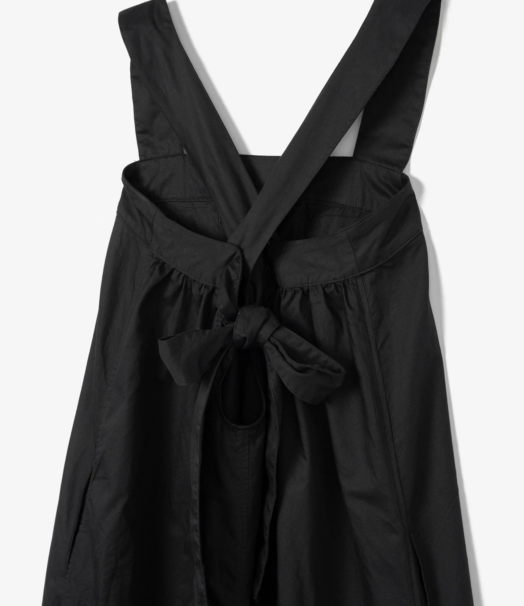 Cinch Dress – Black Nano Fineline Twill - Image 4