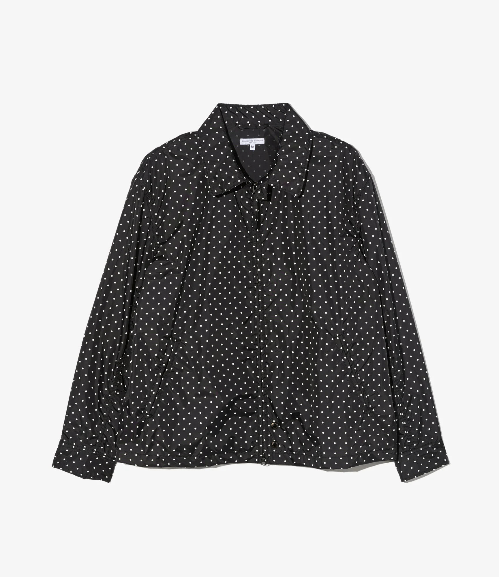 Claigton Jacket – Black Polka Dot Taffeta