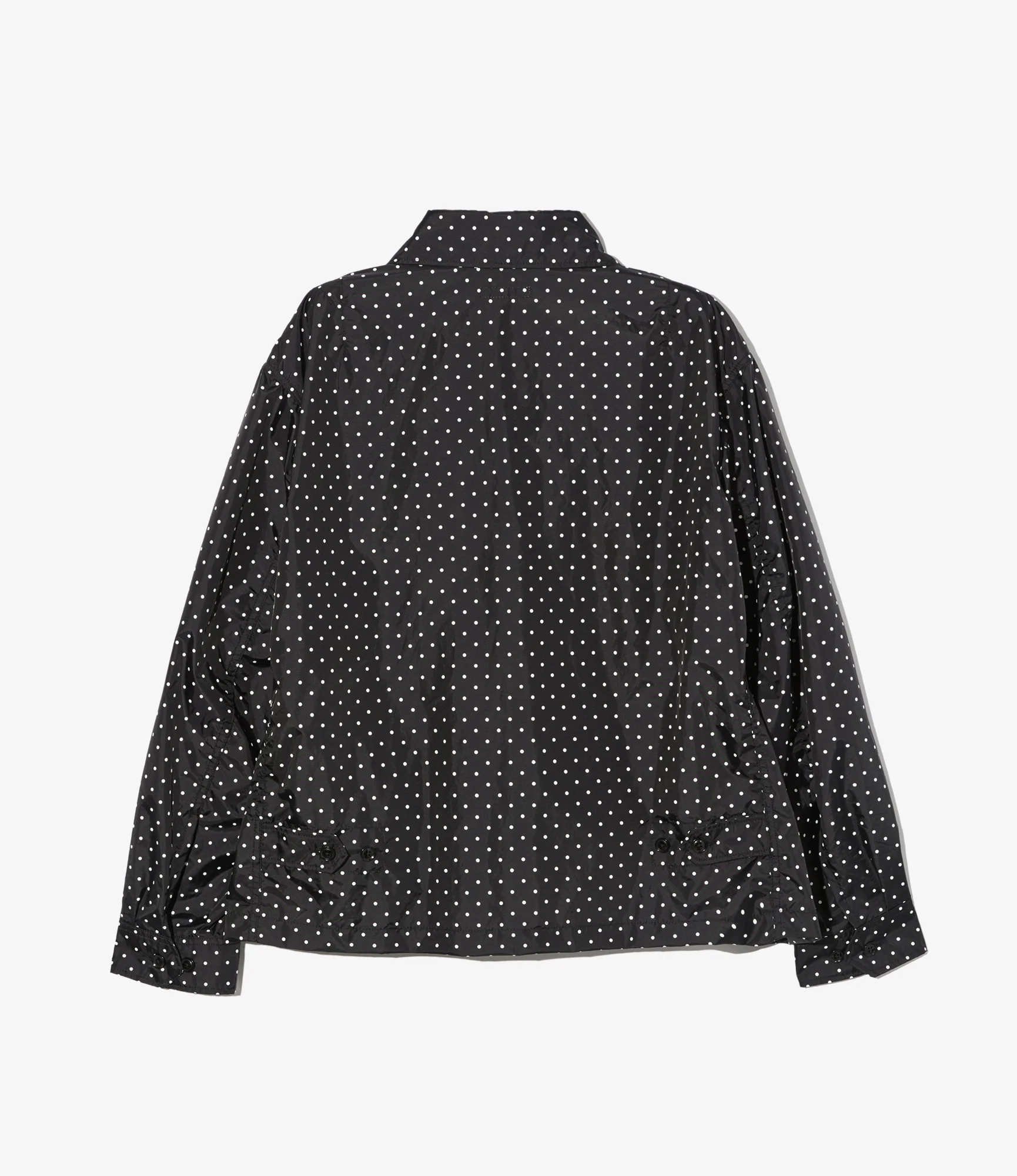 Claigton Jacket – Black Polka Dot Taffeta - Image 2