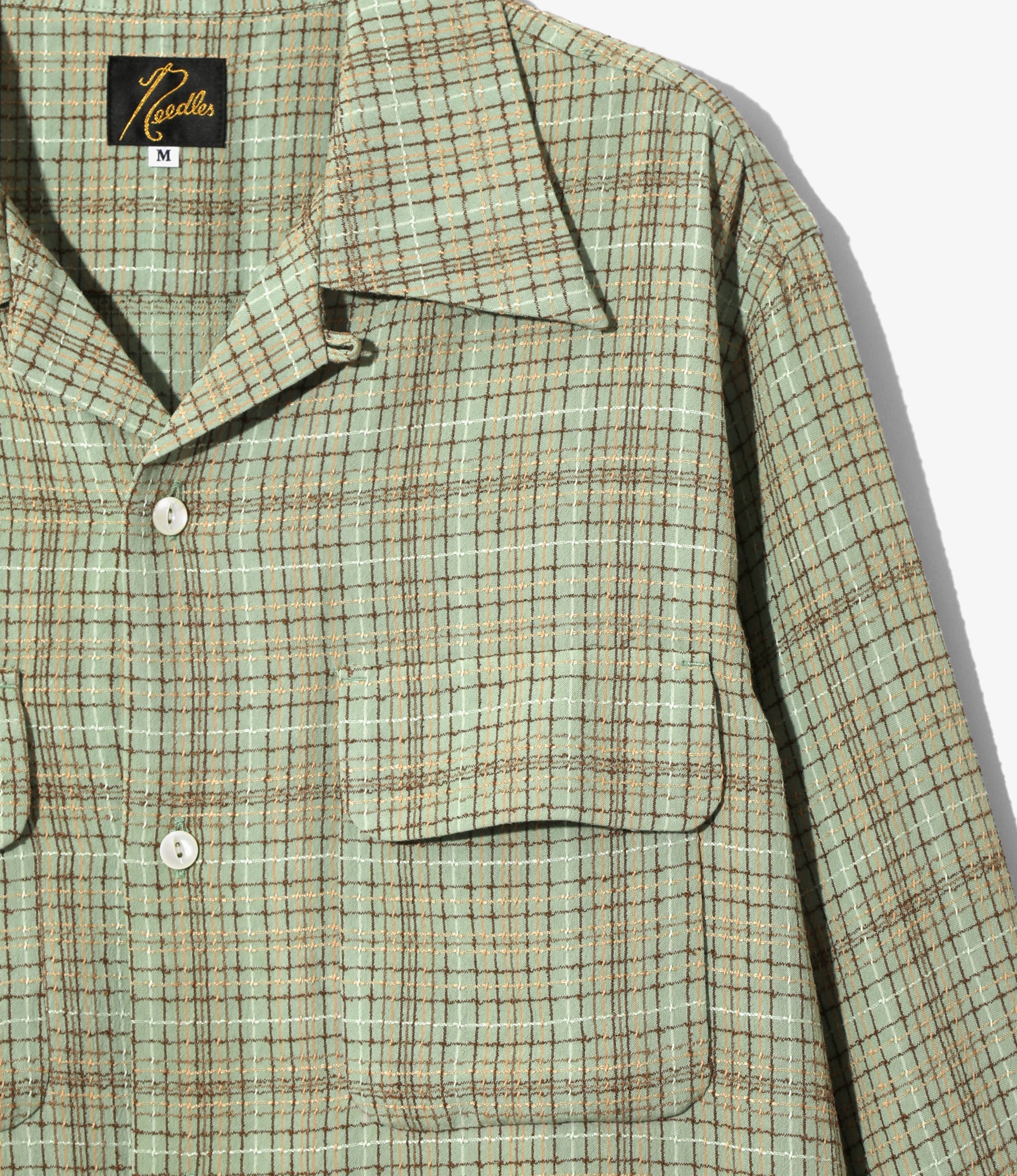 Classic Shirt – Mint Grid Dobby - Image 2