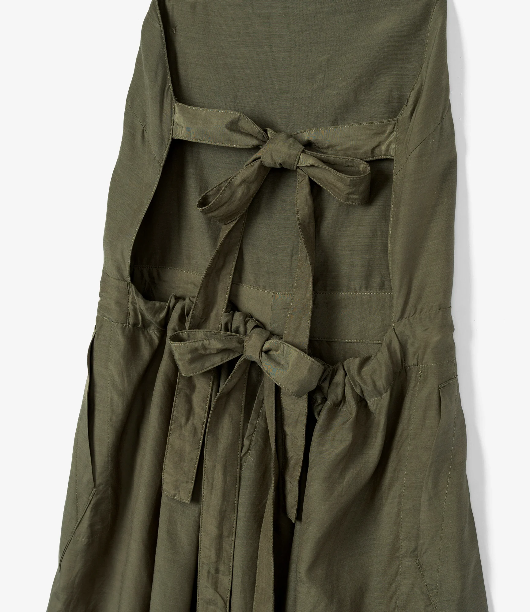 Craft Dress – Olive Sheer Cupro - Image 5