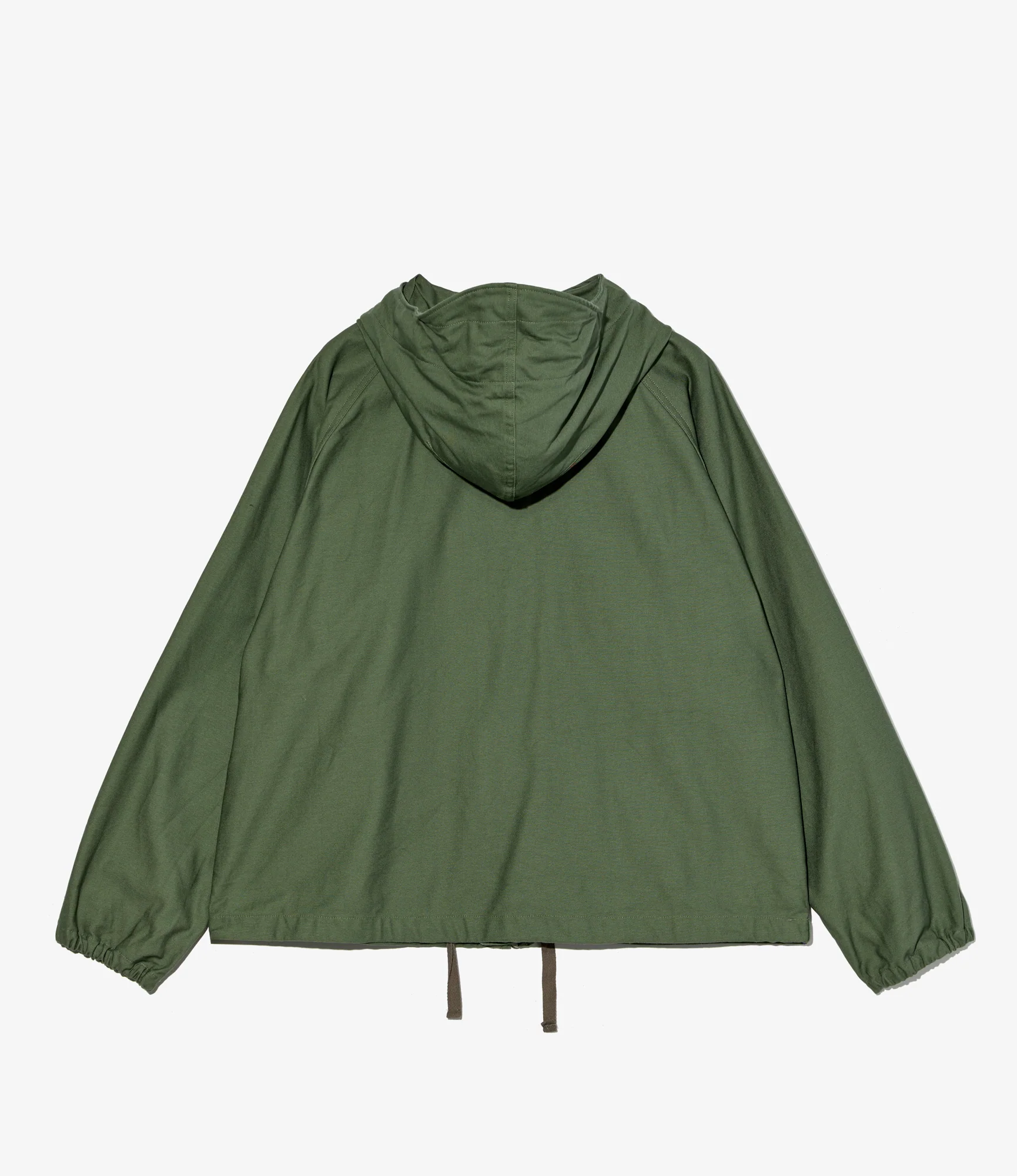 Deck Parka – Olive Reversed Sateen - Image 2