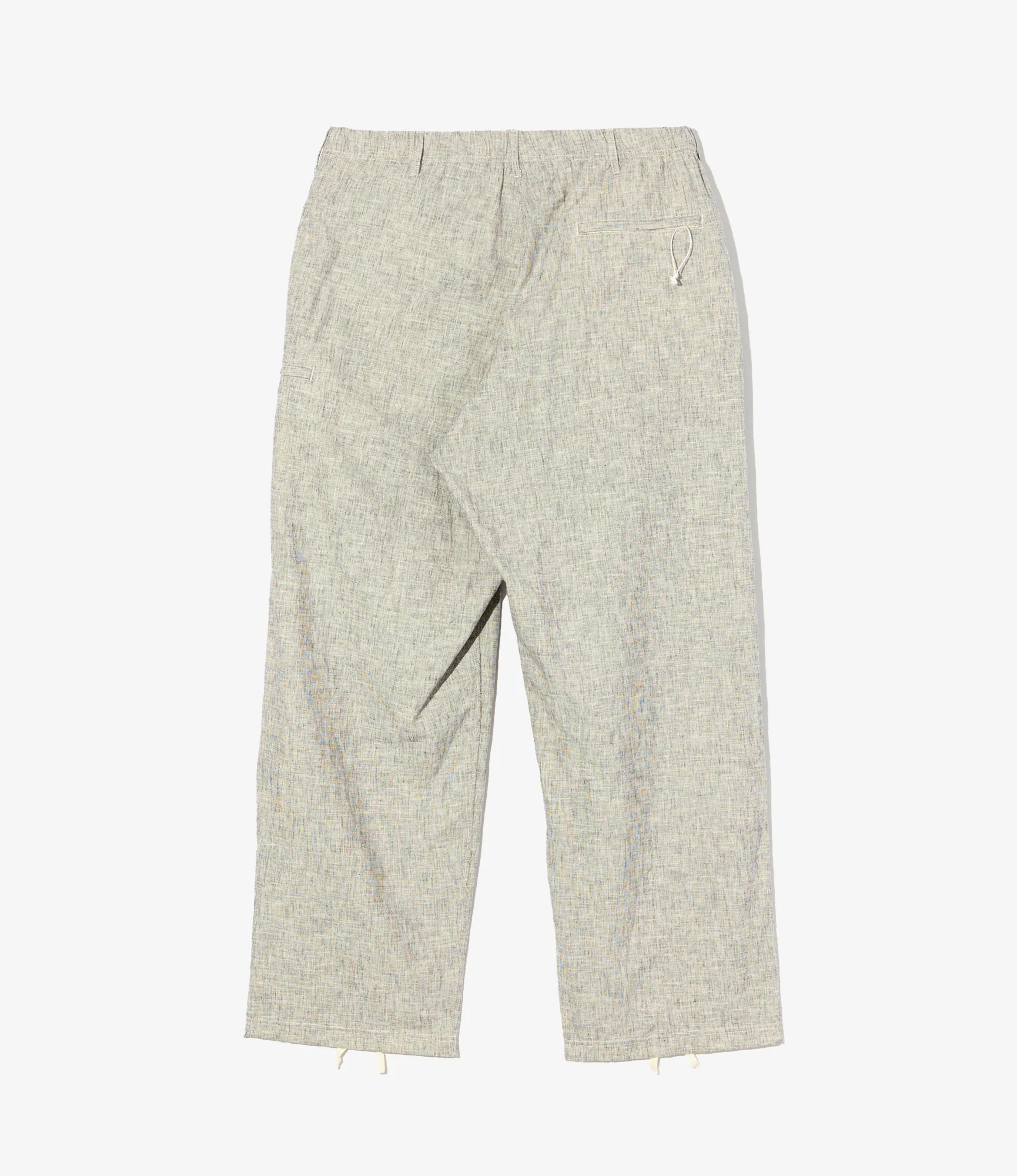 Drawstring Pant – Heather Grey Melange - Image 2
