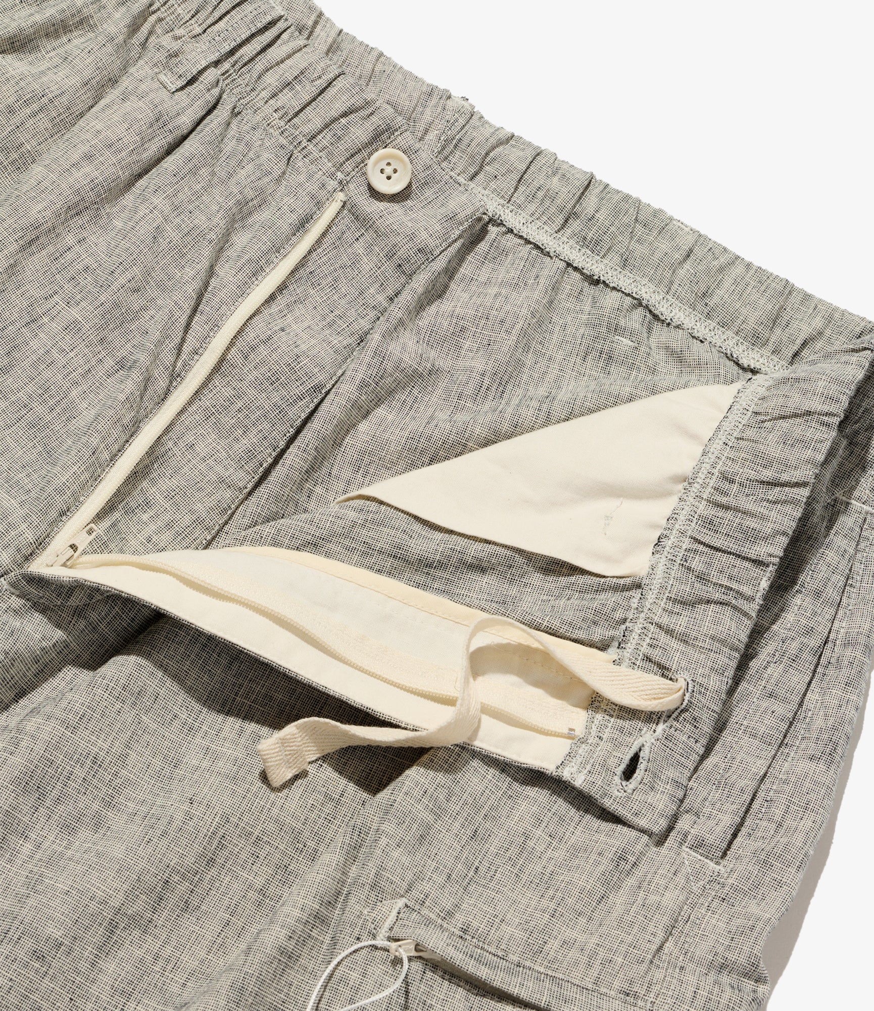 Drawstring Pant – Heather Grey Melange - Image 4