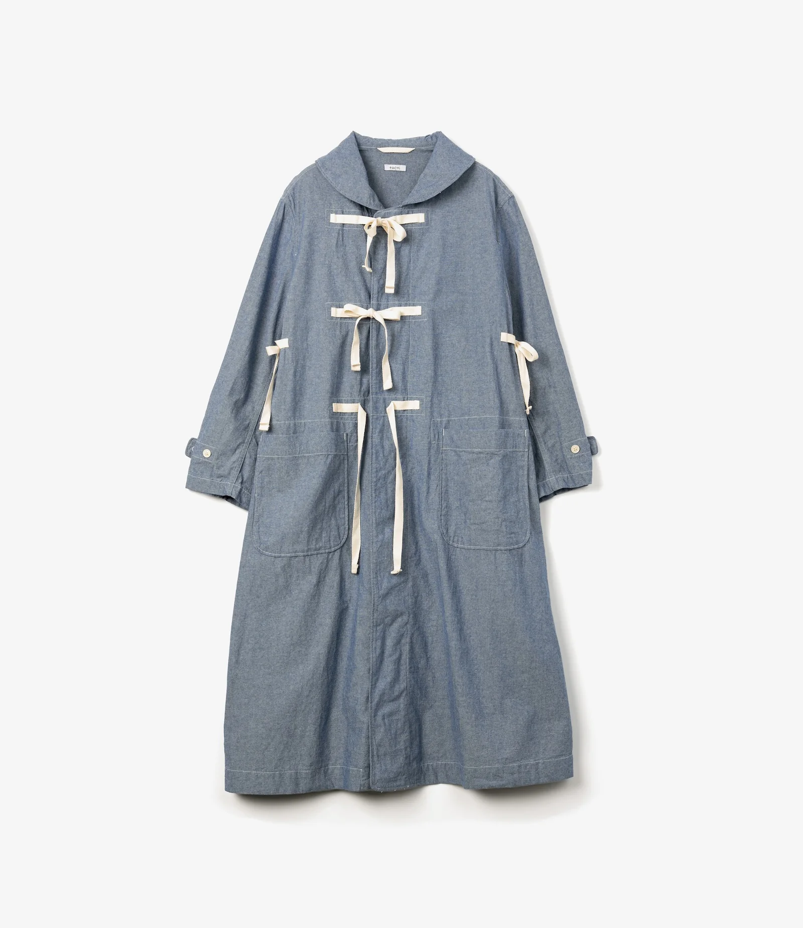 Duffle Dress – Light Indigo Chambray