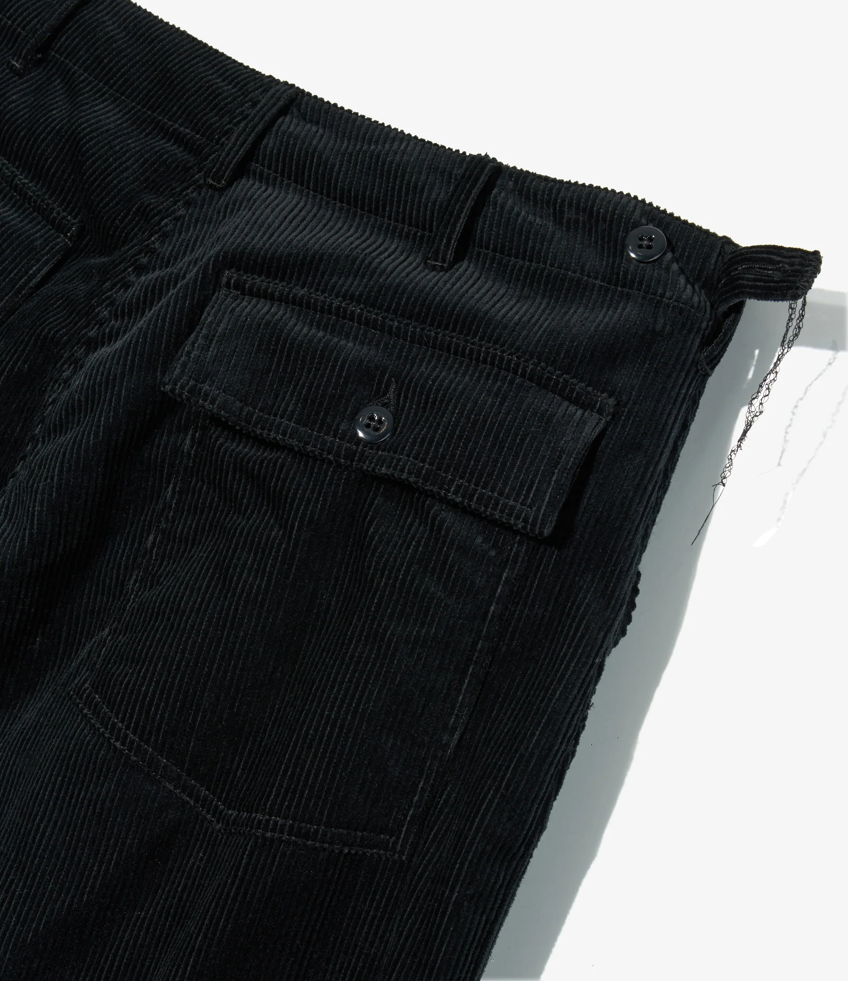 Fatigue Pant – Black 8W Corduroy - Image 4
