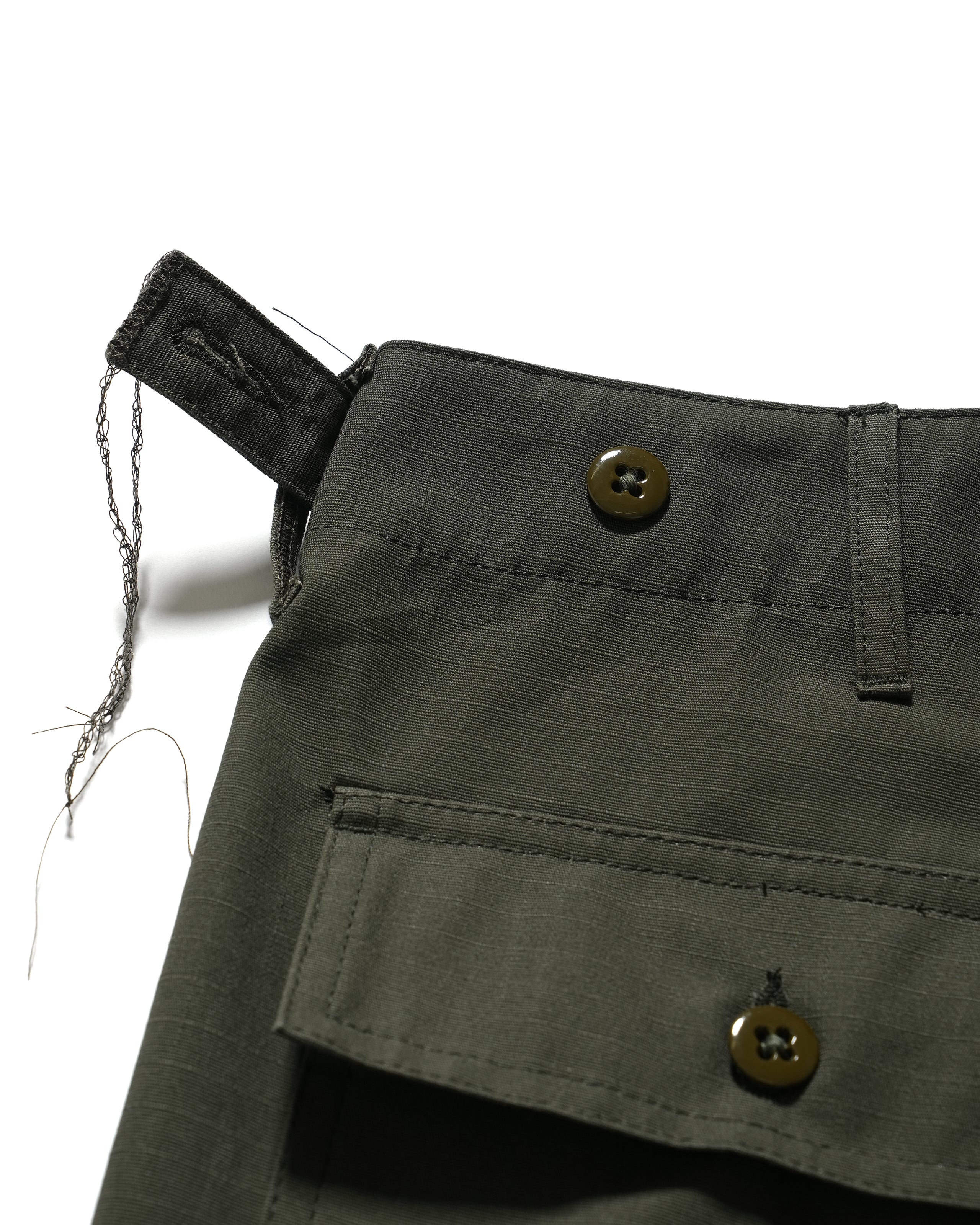Fatigue Pant – Olive Heavy Ripstop Cotton - Image 4