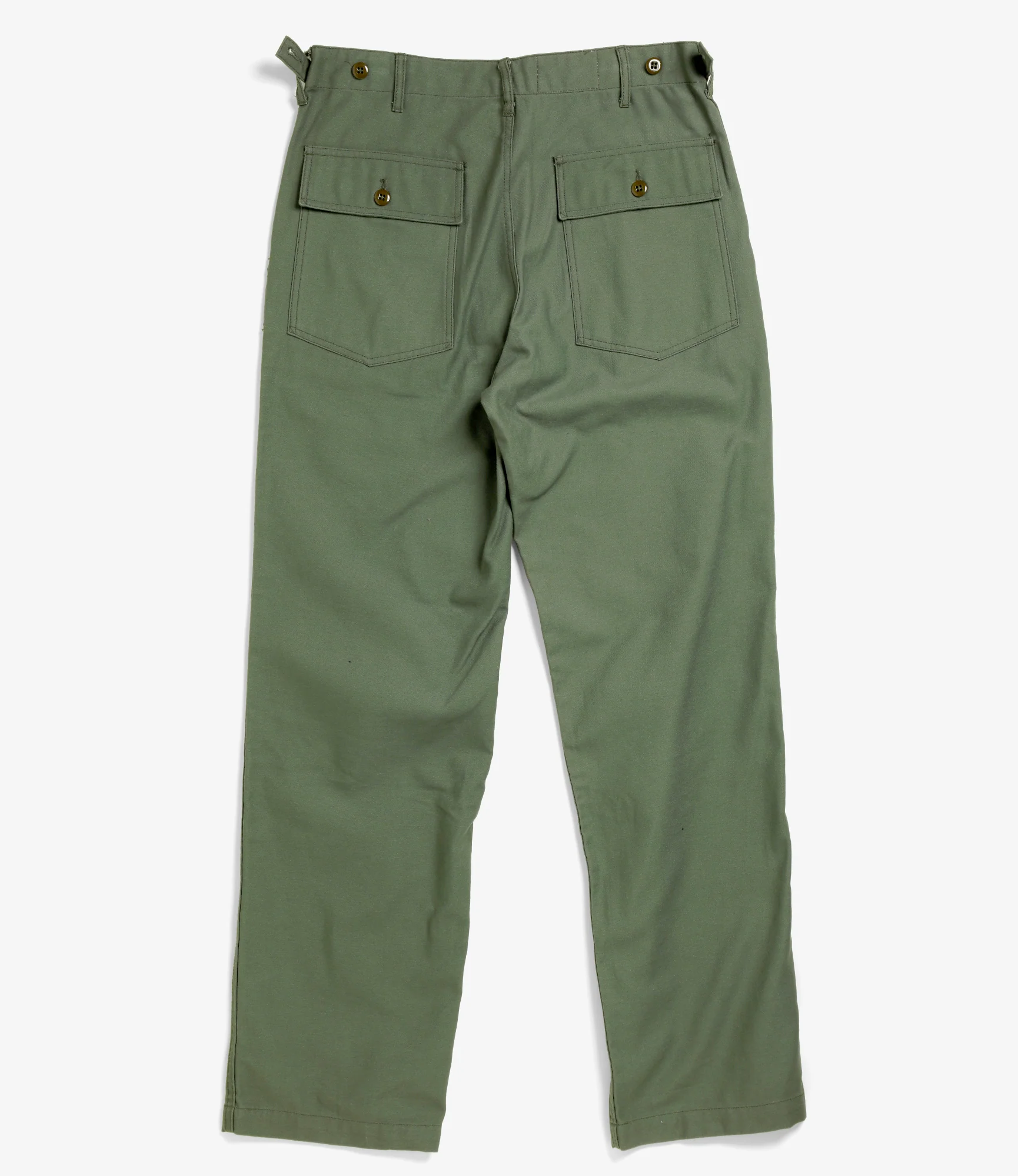 Fatigue Pant - Olive Cotton Reversed Sateen - Image 3