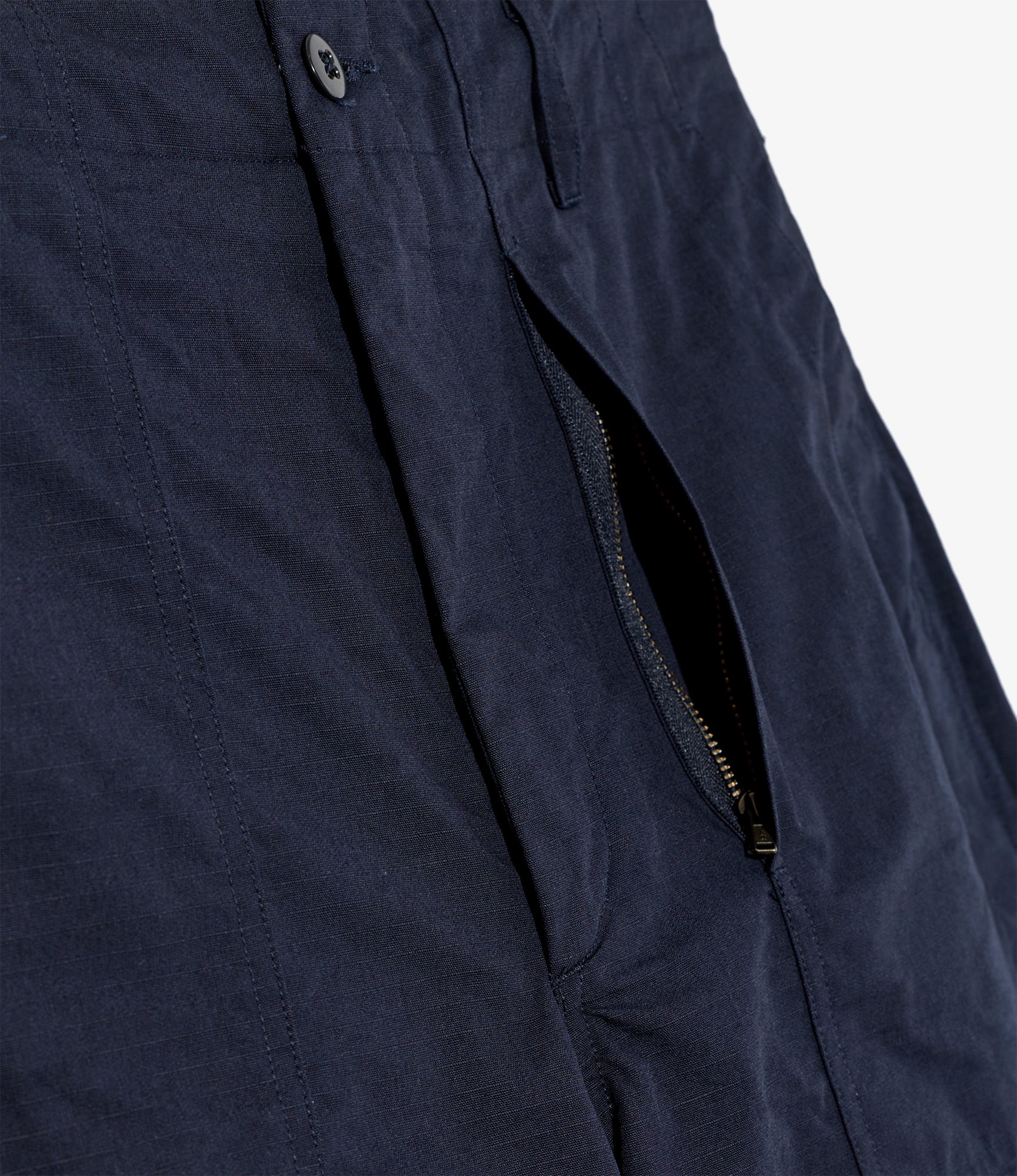 Fatigue Short – Dark Navy Ripstop Cotton - Image 3