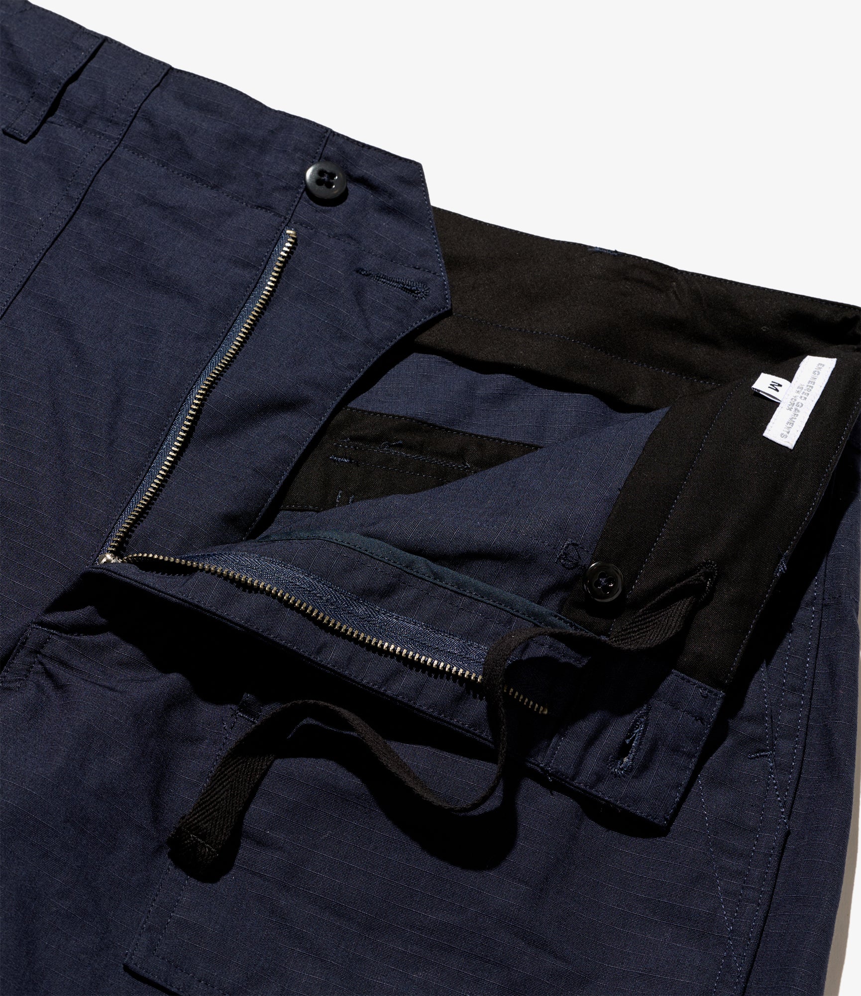 Fatigue Short – Dark Navy Ripstop Cotton - Image 4