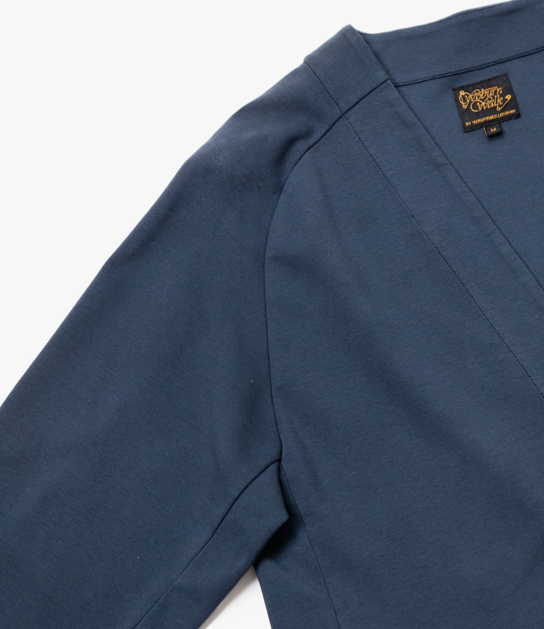 Fisherman Cardigan – Navy Ponte Jersey - Image 4