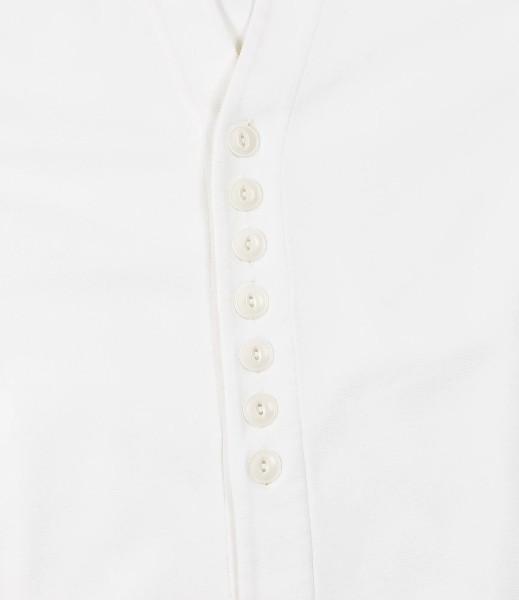 Fisherman Cardigan – White Ponte Jersey - Image 2