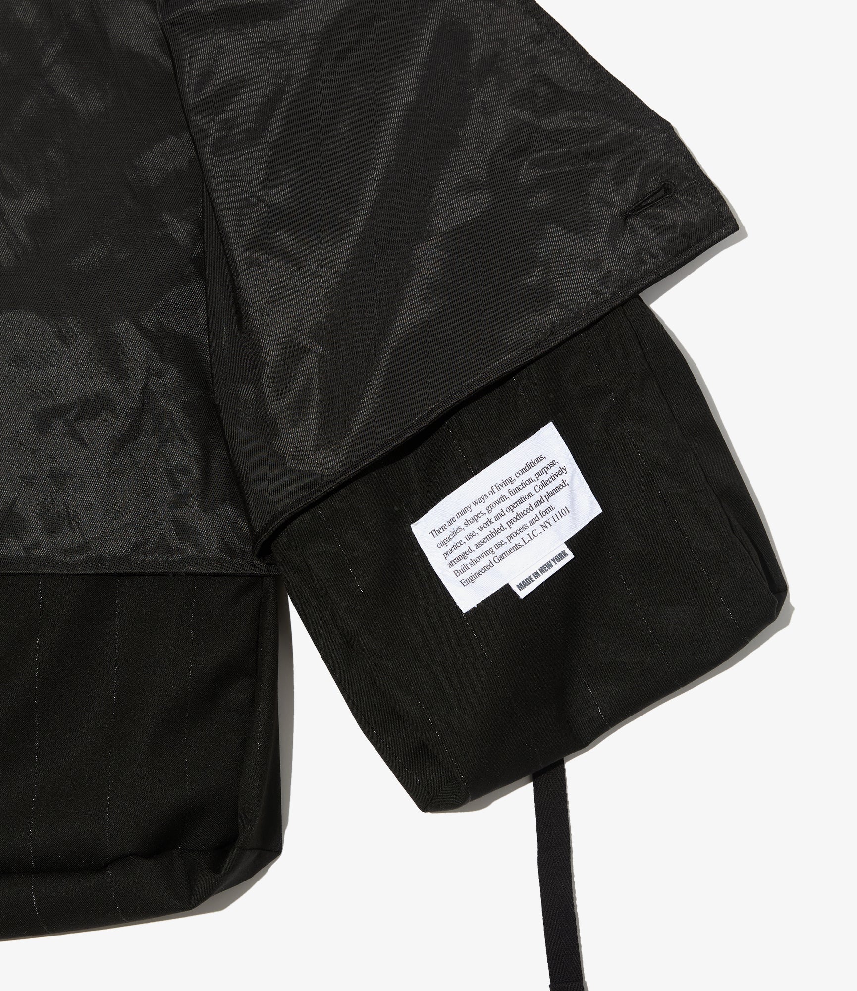 Fowl Vest – Black Striped Lurex - Image 3