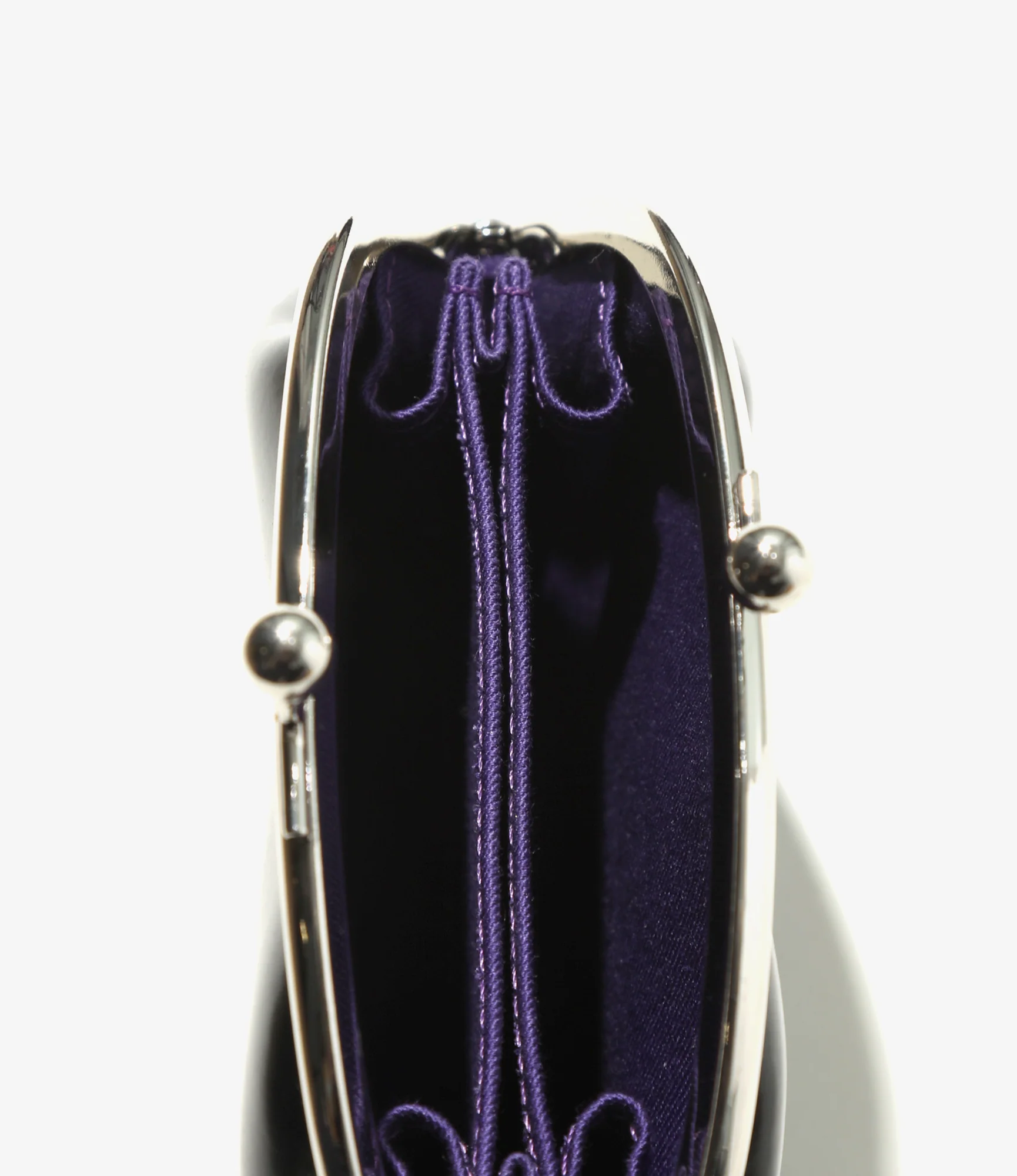 Gamaguchi Wallet – Black Leather - Image 4
