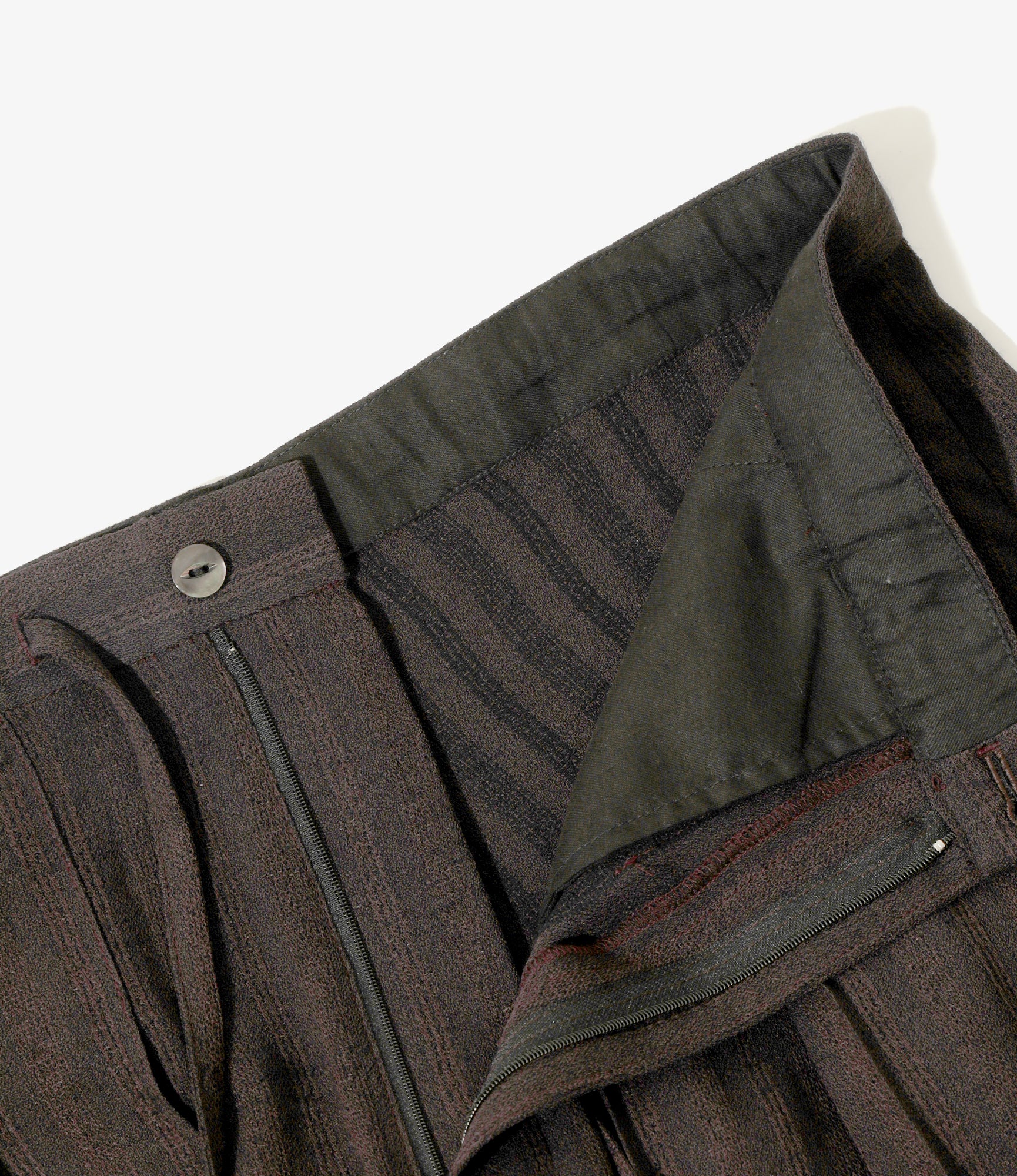Hakama Pant – Burgundy Stripe - Image 3