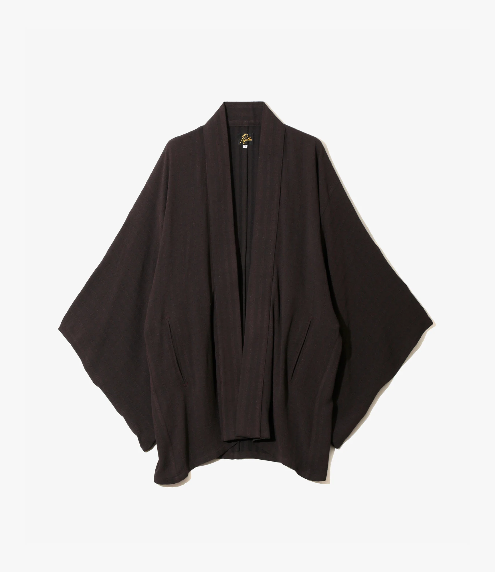 Haori Jacket – Burgundy Stripe