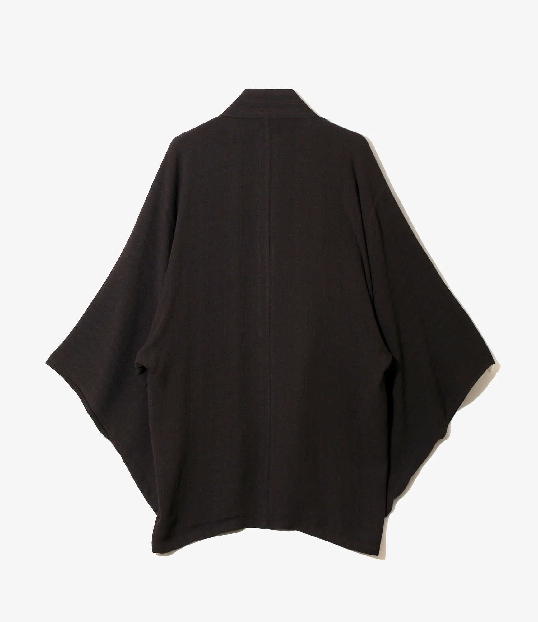 Haori Jacket – Burgundy Stripe - Image 5