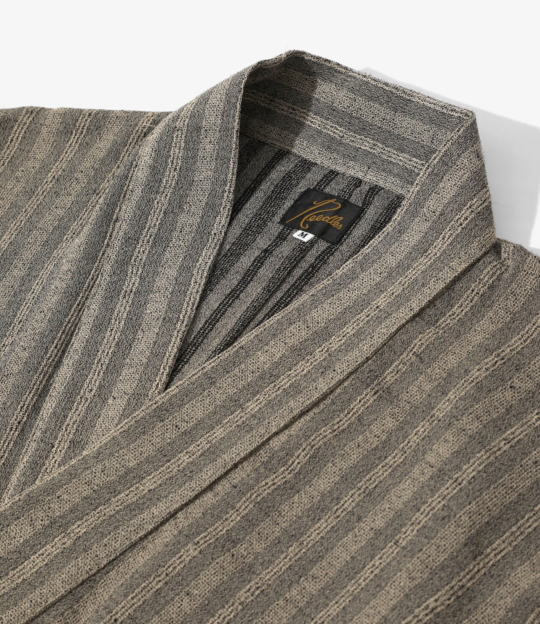 Haori Jacket – Grey Stripe - Image 2
