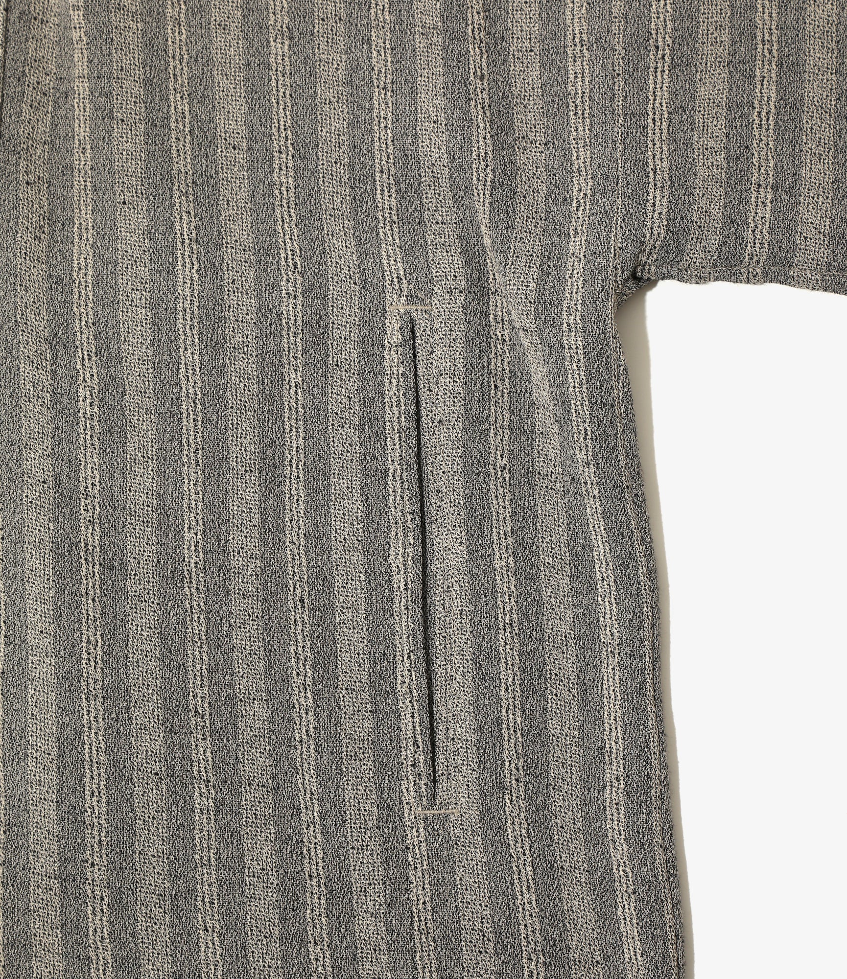 Haori Jacket – Grey Stripe - Image 3