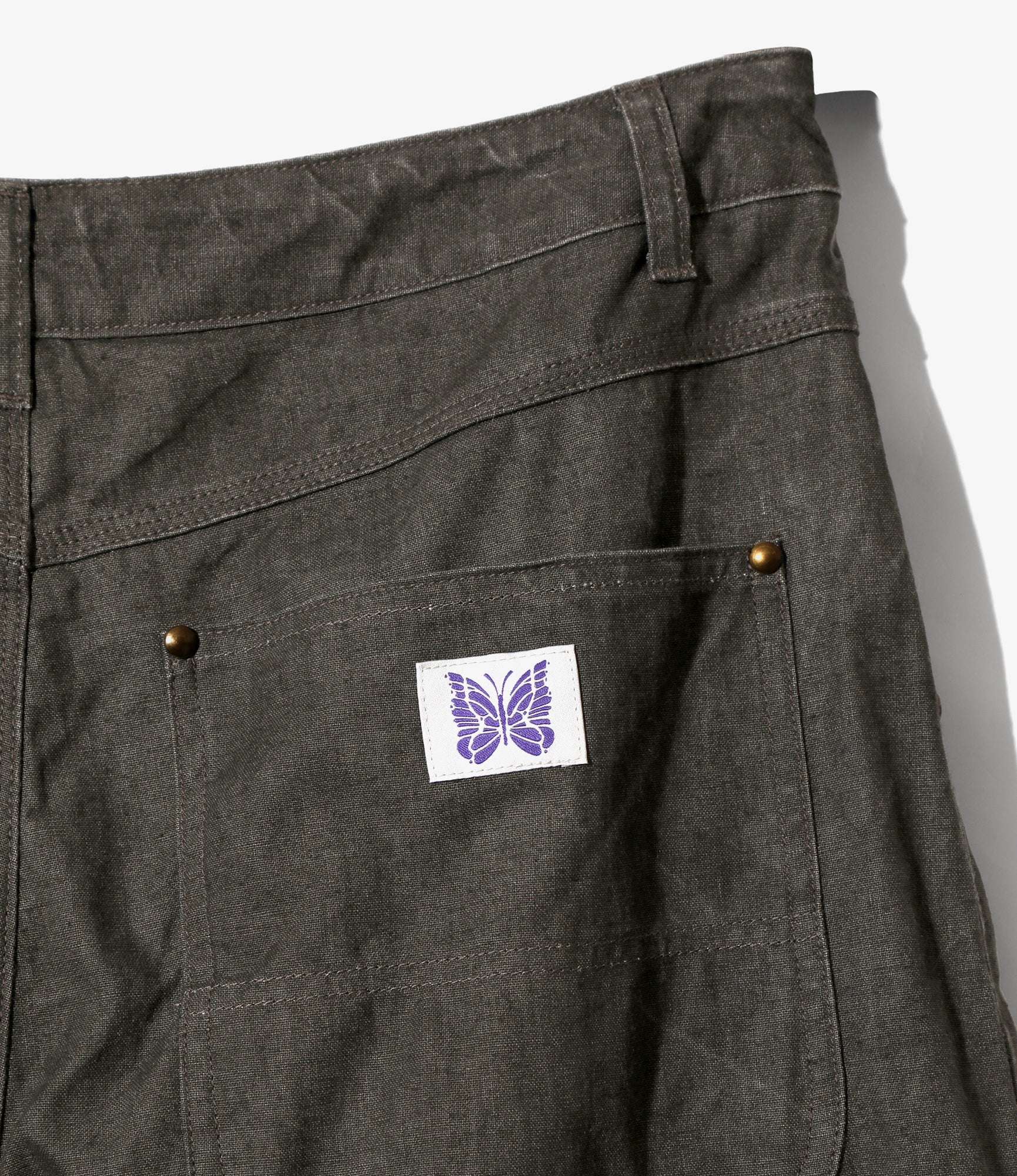 H.D. Apron Painter Pant – Black Sumi-Dyed Canvas - Image 6