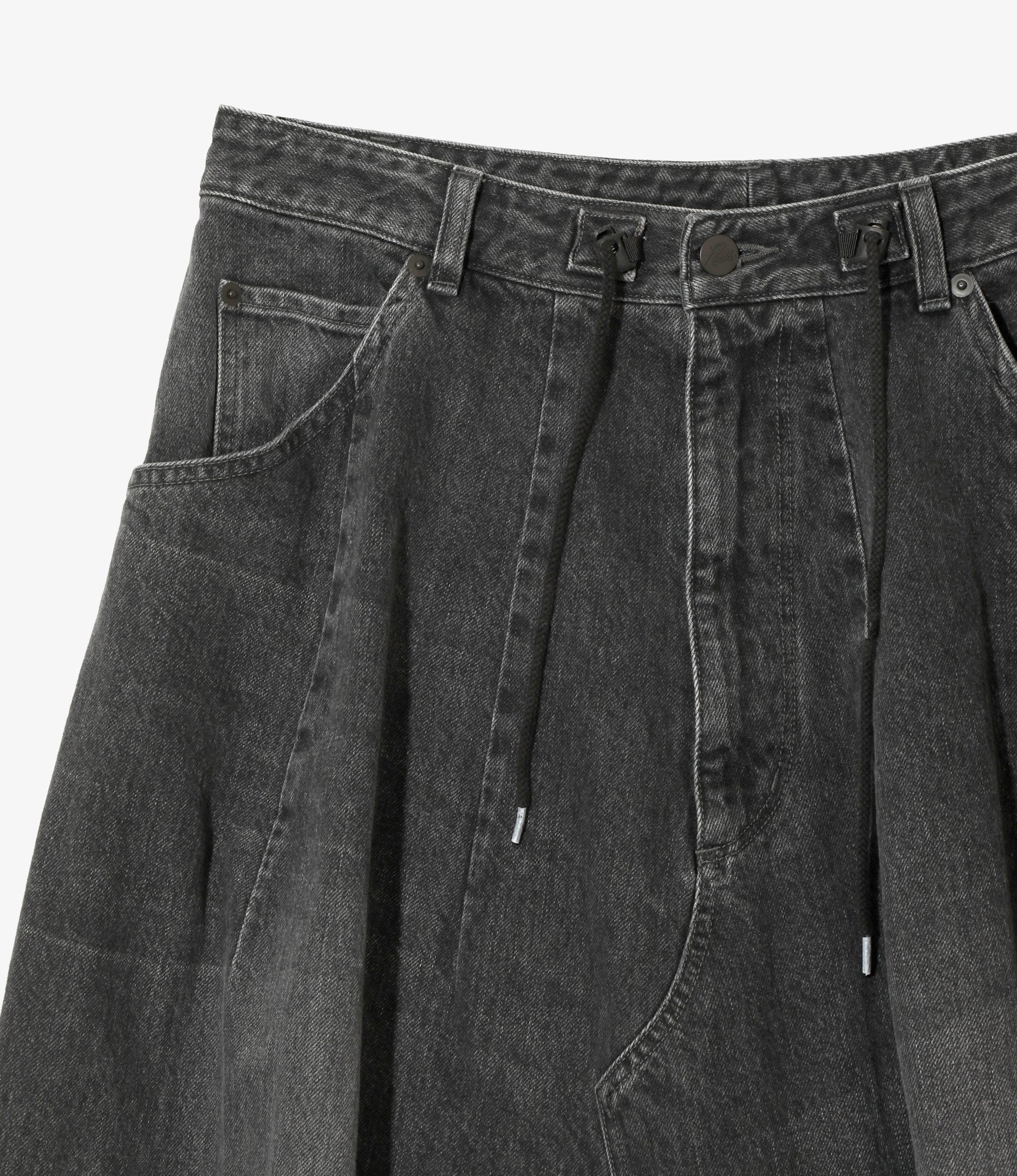 H.D. Jean Skirt – Black 12oz Denim - Image 2